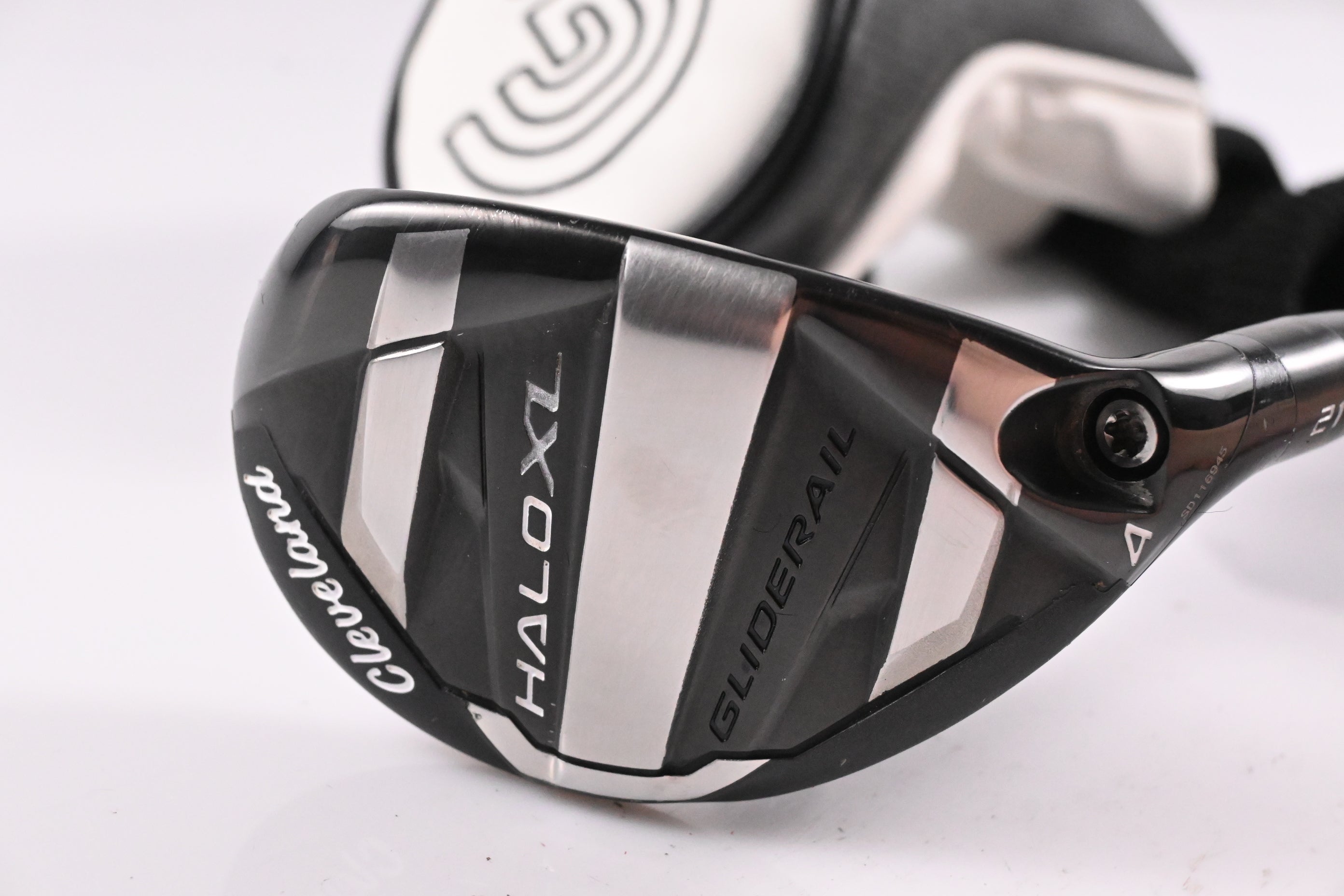 Ladies Cleveland Halo XL #4 Hybrid / 21 Degree / Ladies Flex Ascent PL 40 Shaft