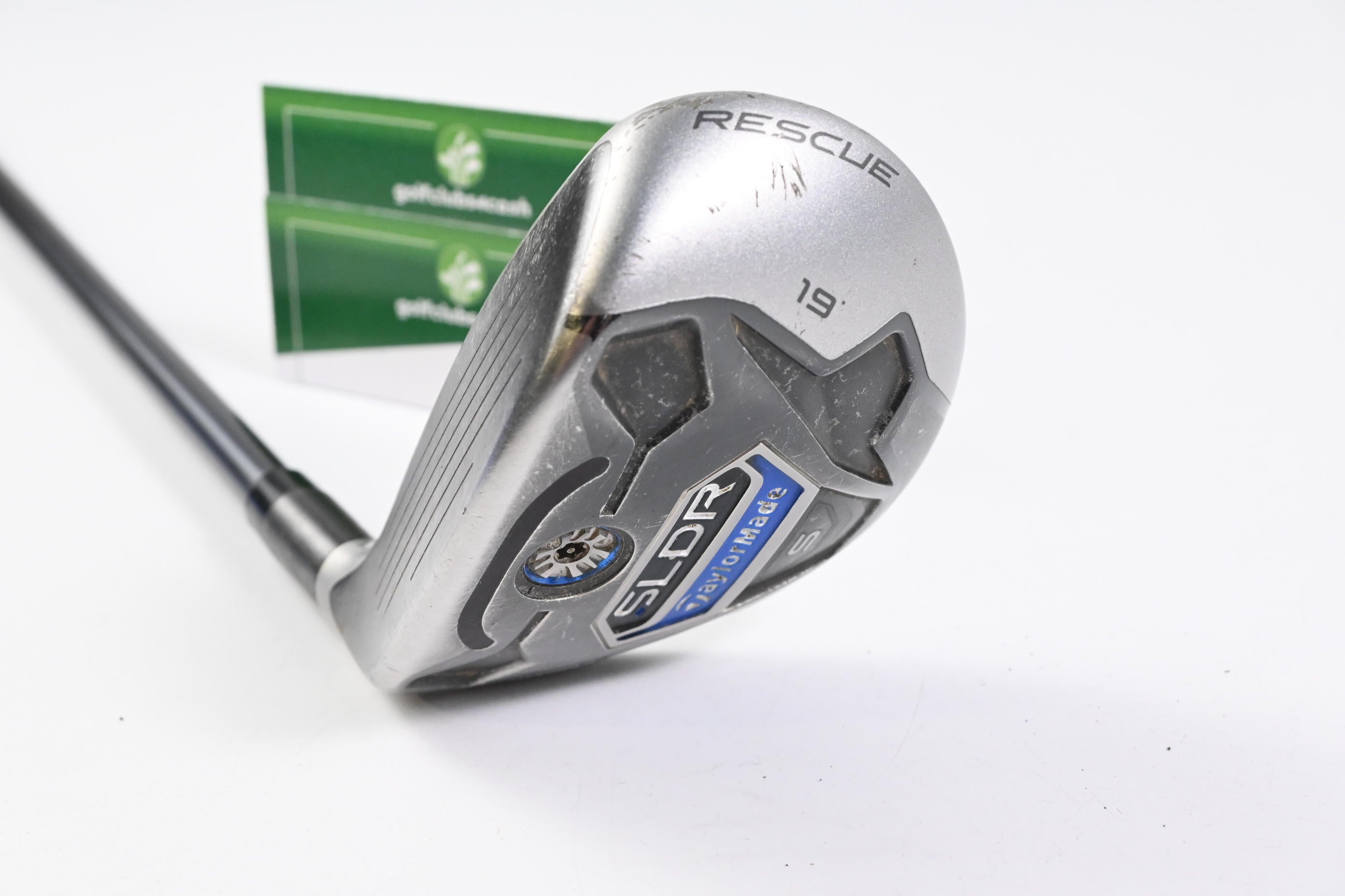 Left Hand Taylormade SLDR-S #3 Hybrid / 19 Degree / Regular Flex Speeder 72