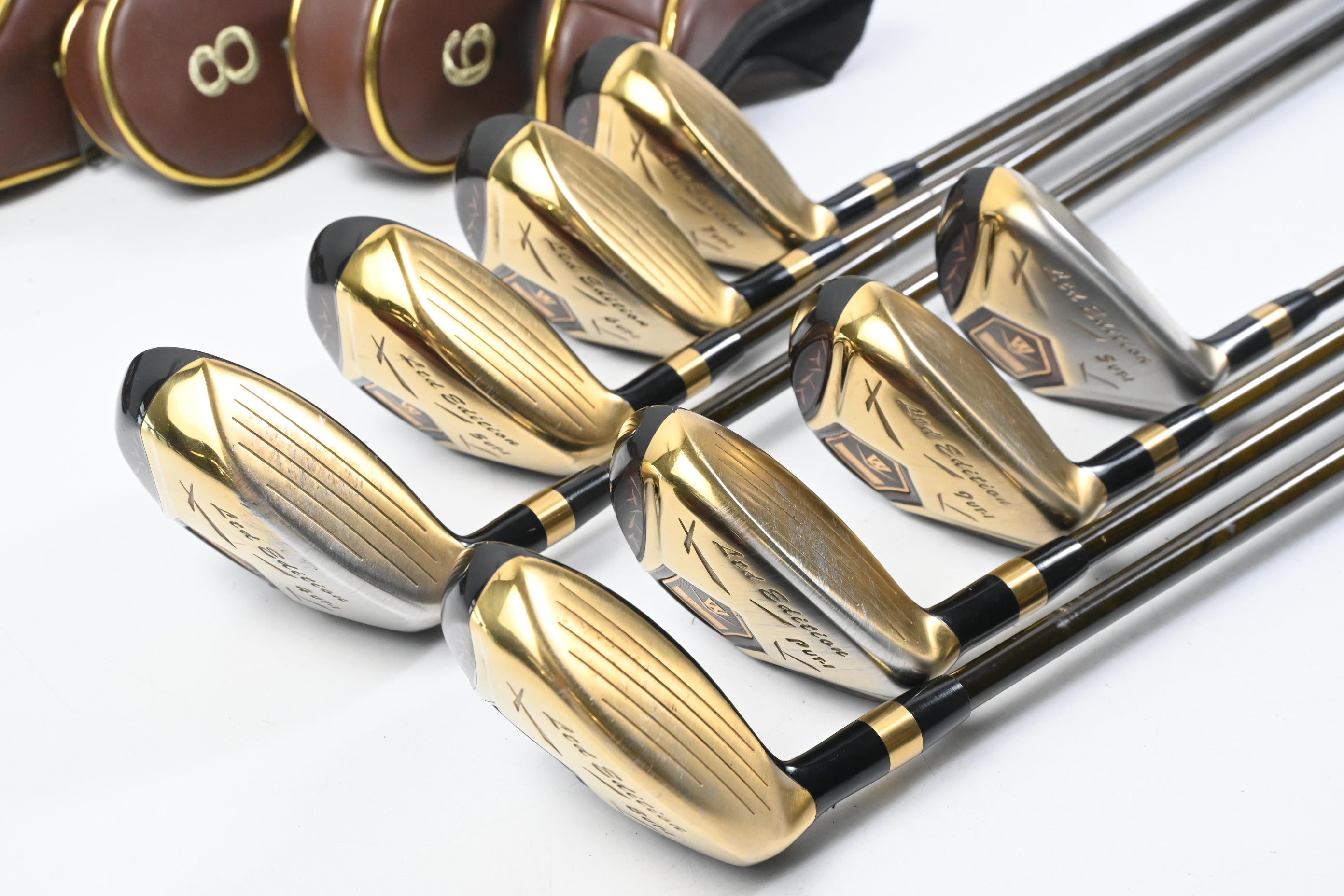 Wazaki Limited Edition Irons / 4-PW / Regular Flex Bushikadna MWMF Shafts