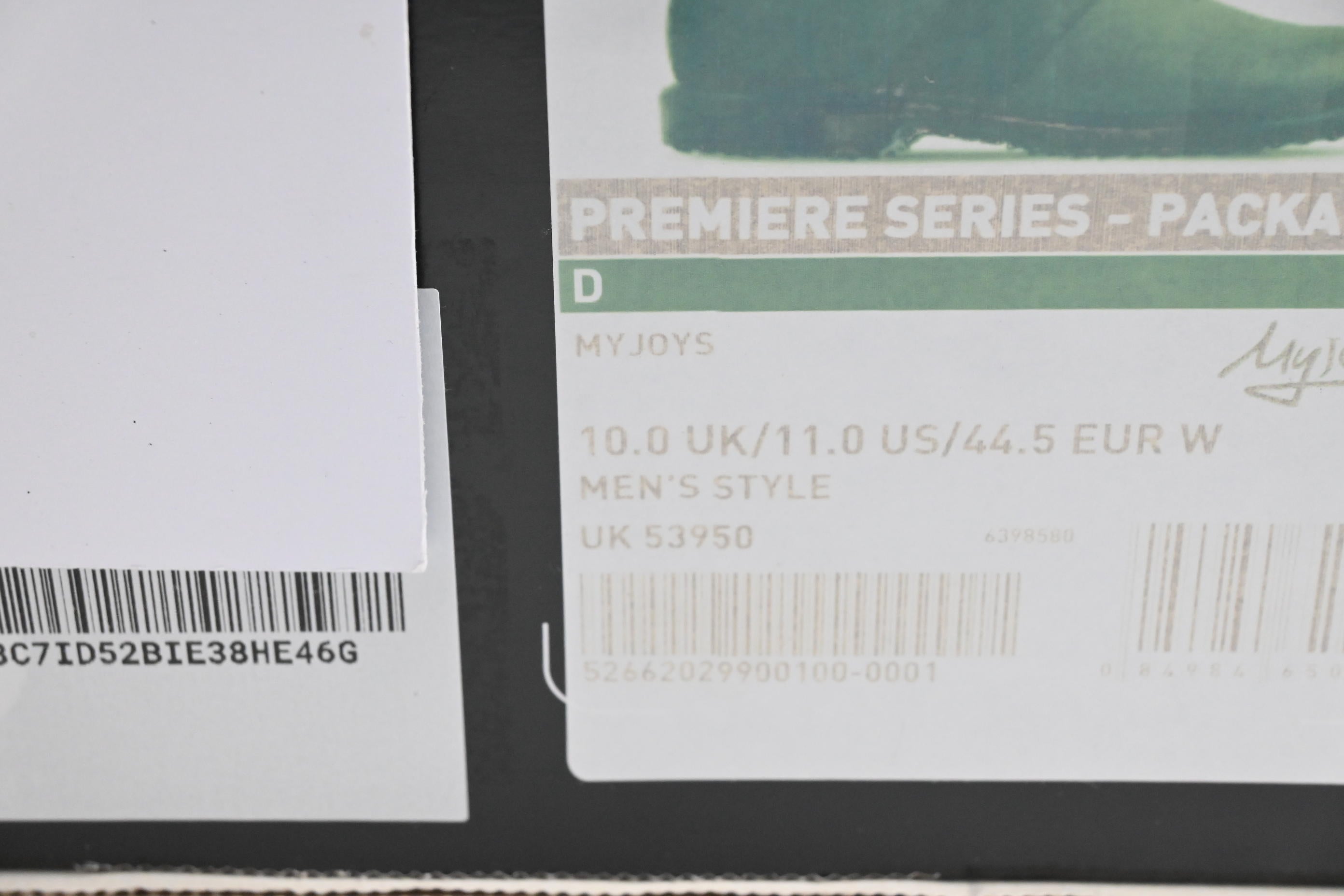 FootJoy MyJoy Premiere Series Packard Golf Shoes / Size UK 10 / Black