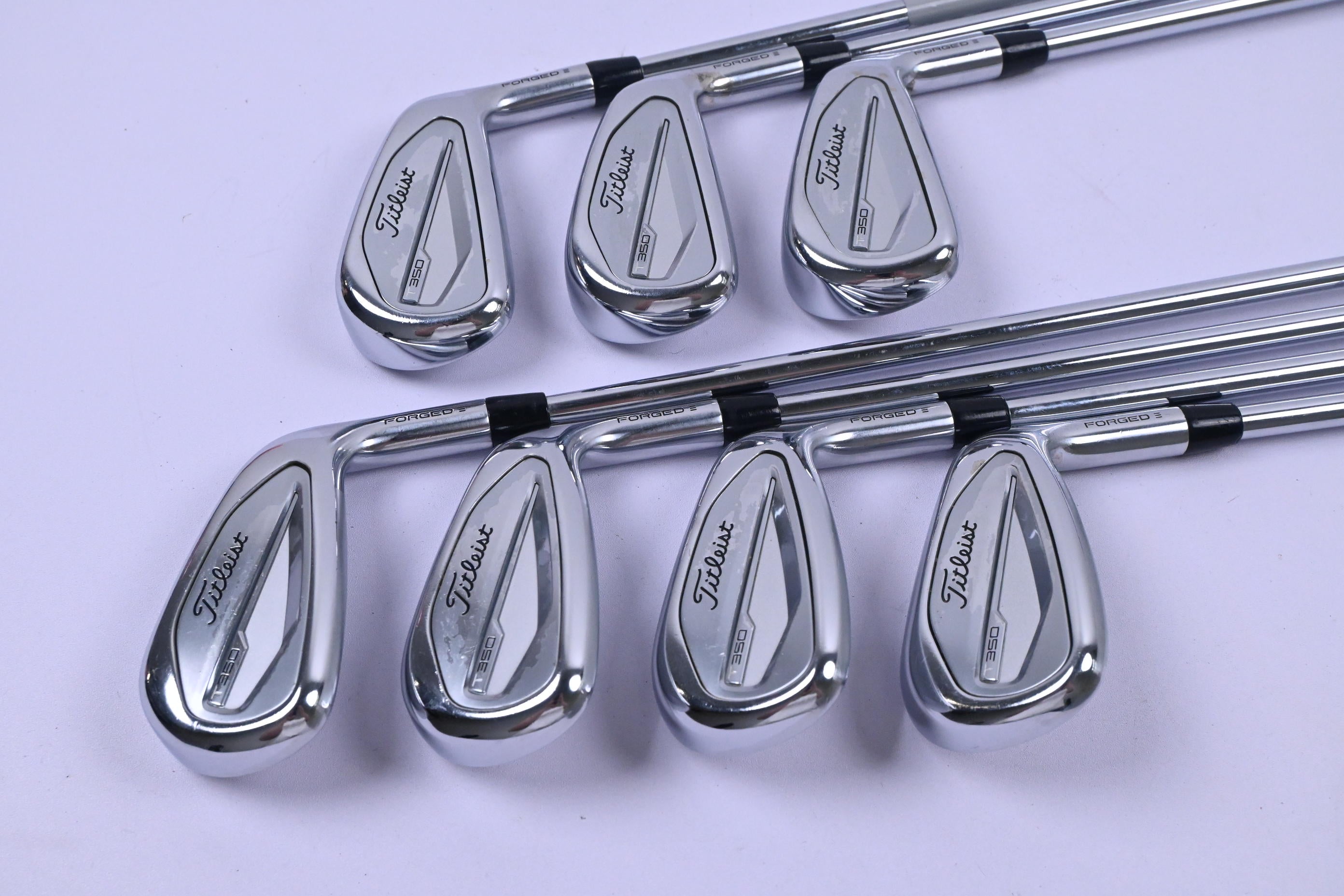 Titleist T350 Irons / 5-PW+48° / Regular Flex True Temper AMT Red R300 Shaft