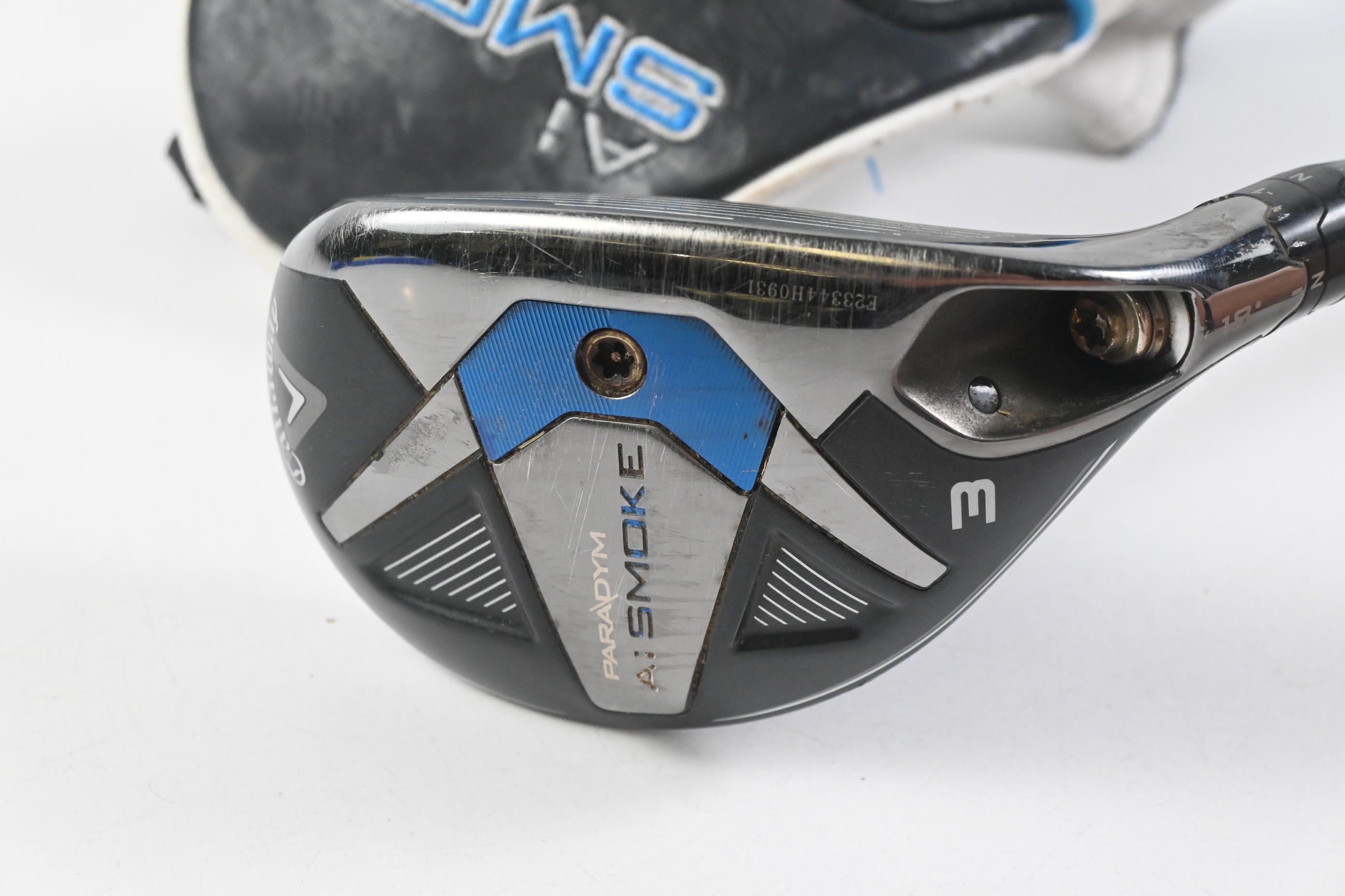 Callaway Paradym Ai Smoke #3 Hybrid / 18 Degree / Stiff Flex Cypher 2.0 70 Shaft