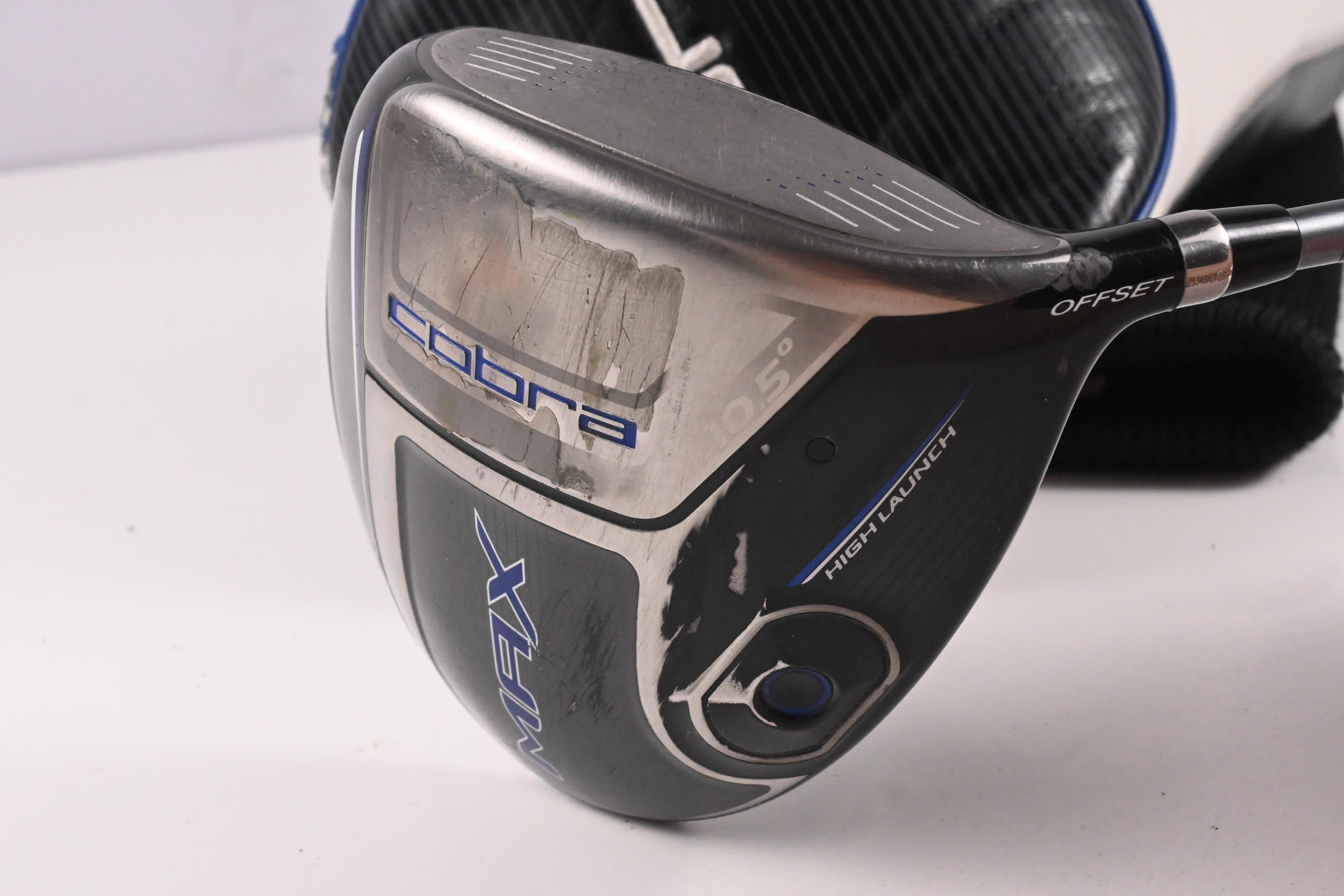Cobra Max High Launch Driver / 13 Degree / Lite Flex Matrix White Tie X4 MFS 55