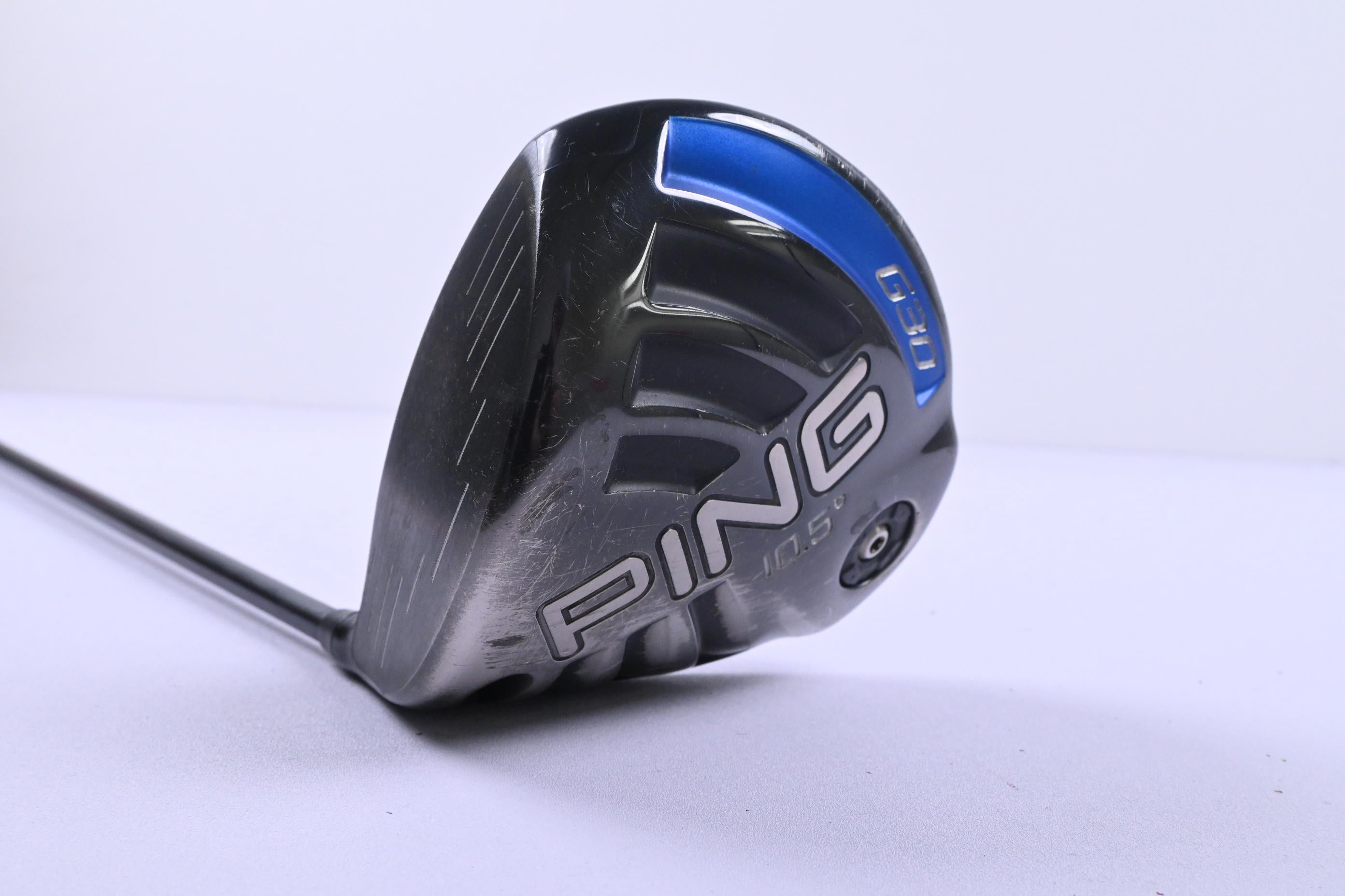 Left Hand Ping G30 Driver / 10.5 Degree / Stiff Flex Ping Alta Blue 55