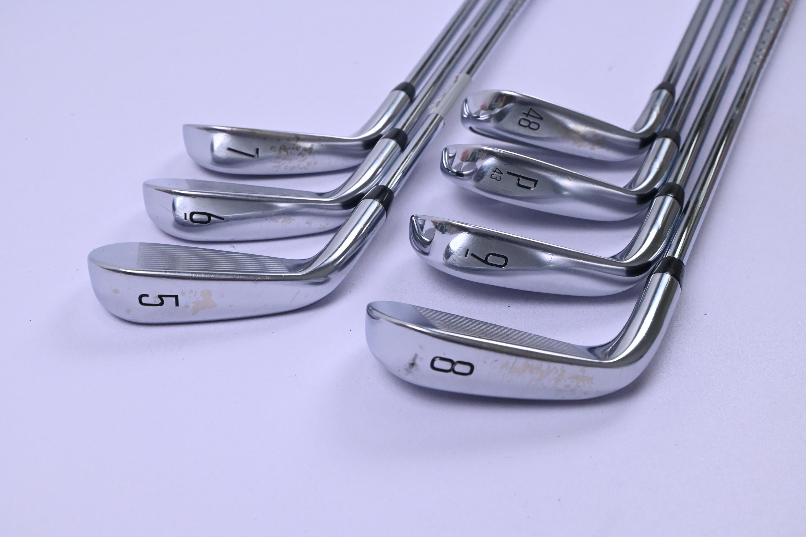 Titleist T350 Irons / 5-PW+48° / Regular Flex True Temper AMT Red R300 Shaft