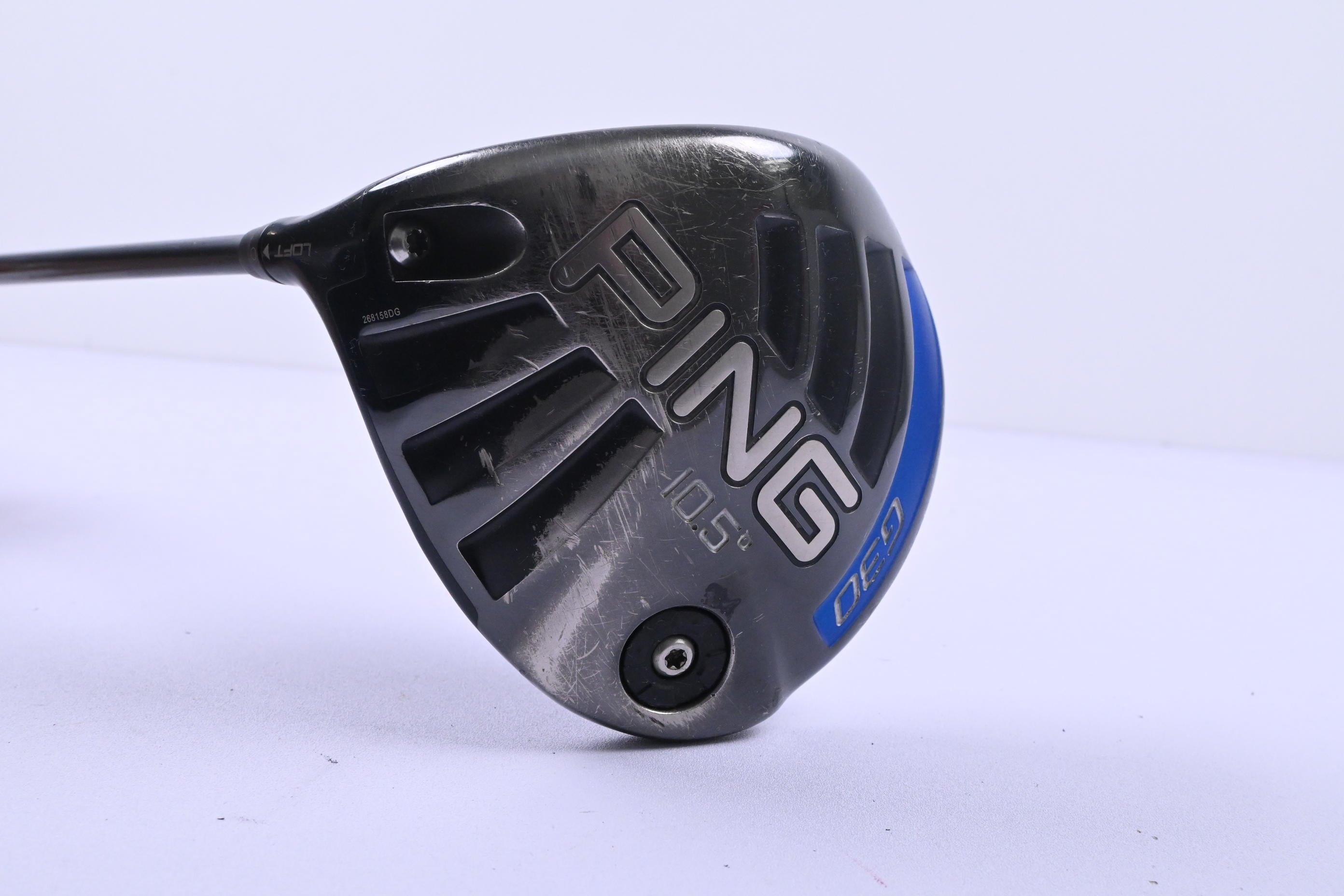 Left Hand Ping G30 Driver / 10.5 Degree / Stiff Flex Ping Alta Blue 55
