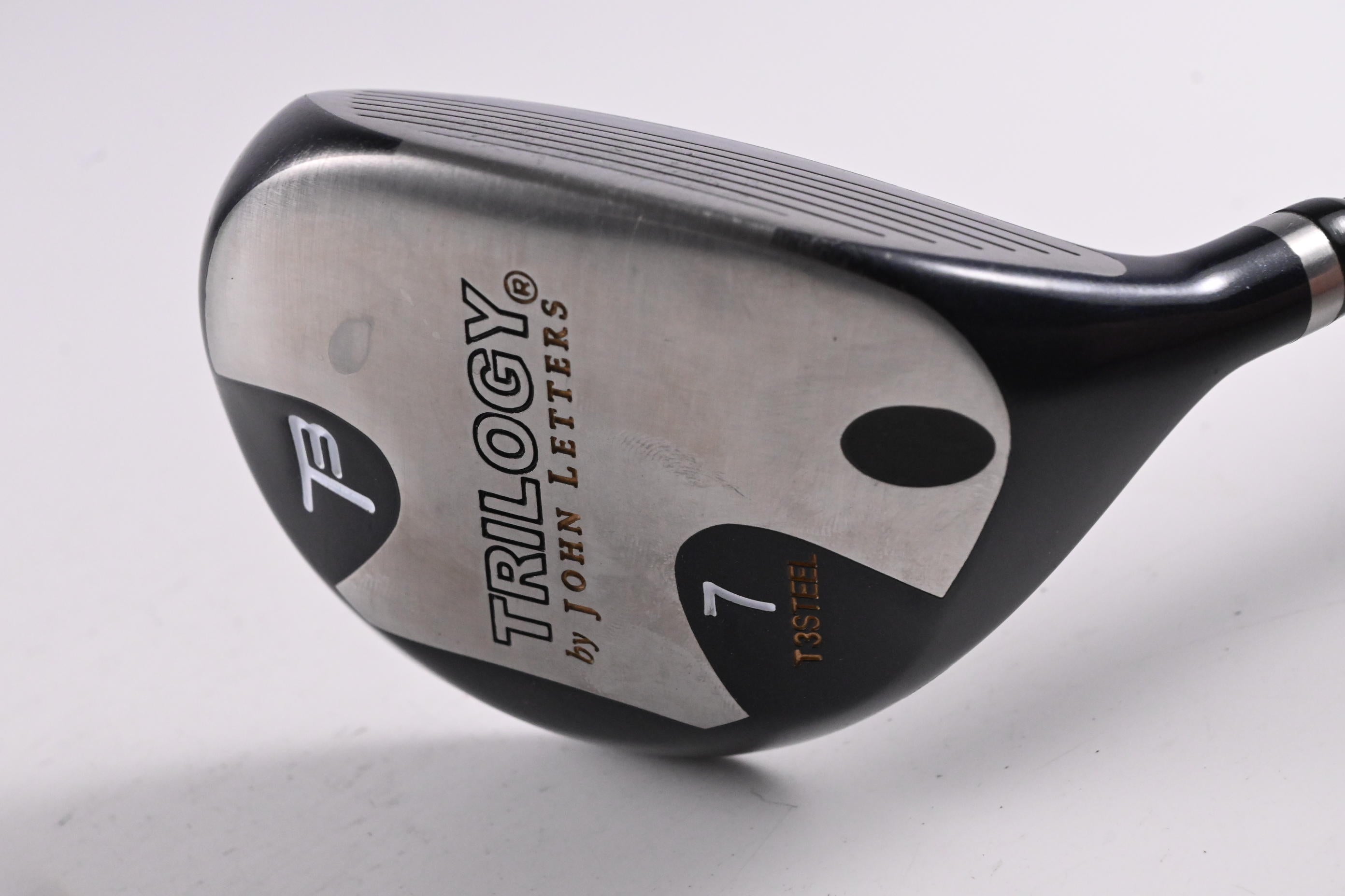 John Letters Trilogy T3 Steel #7 Wood / Stiff Flex Aldila Trilogy HMG T3 Shaft