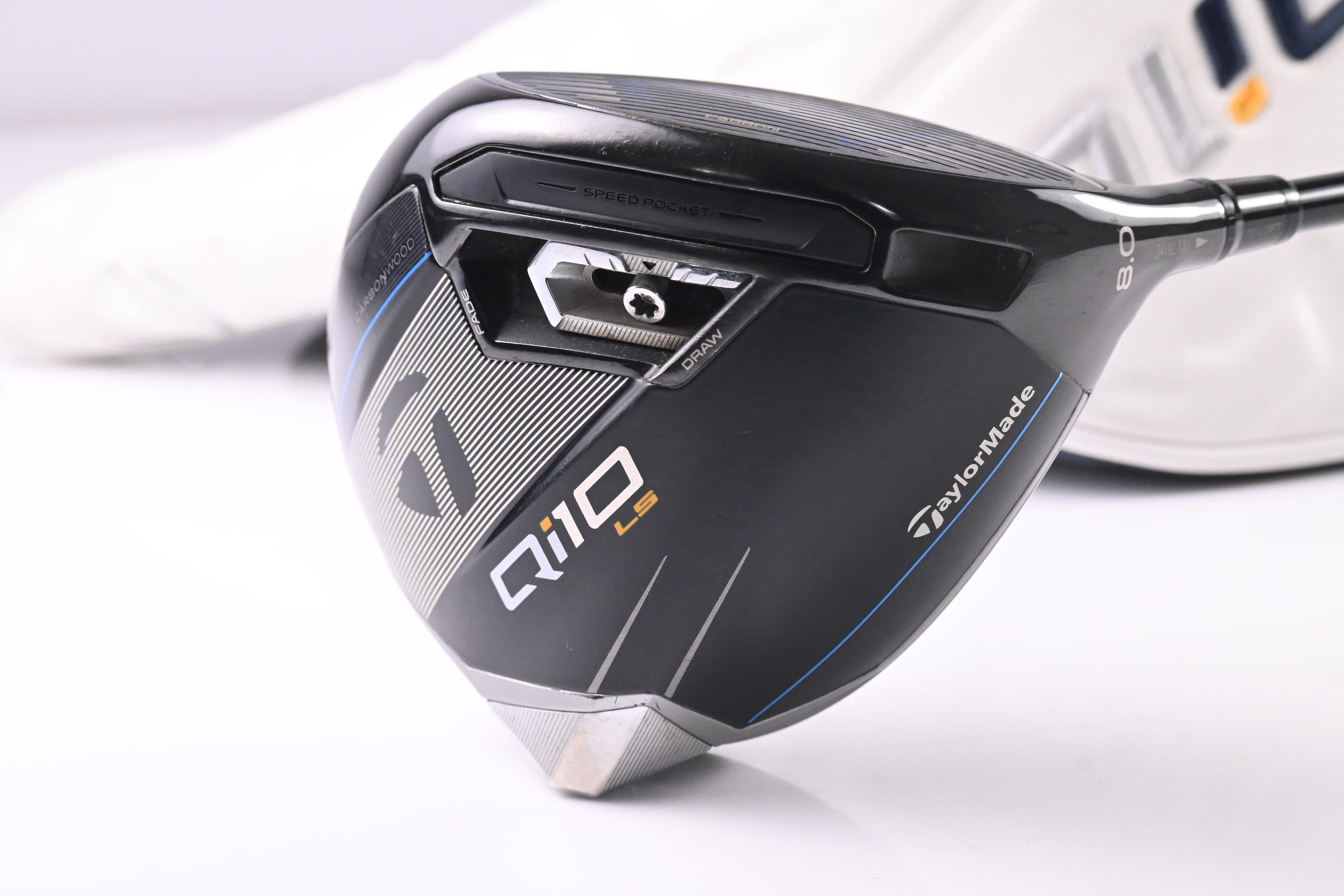 Taylormade Qi10 LS Driver / 8 Degree / X-Flex HZRDUS GEN4 Black 60 Shaft