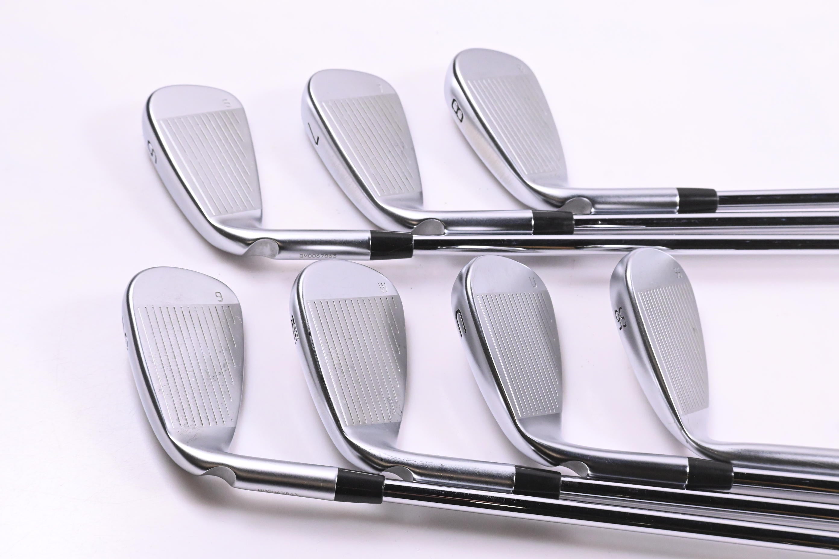 Ping G440 Irons / 6-PW+GW+56° / Green Dot / Regular Flex Ping AWT 3.0 Shafts
