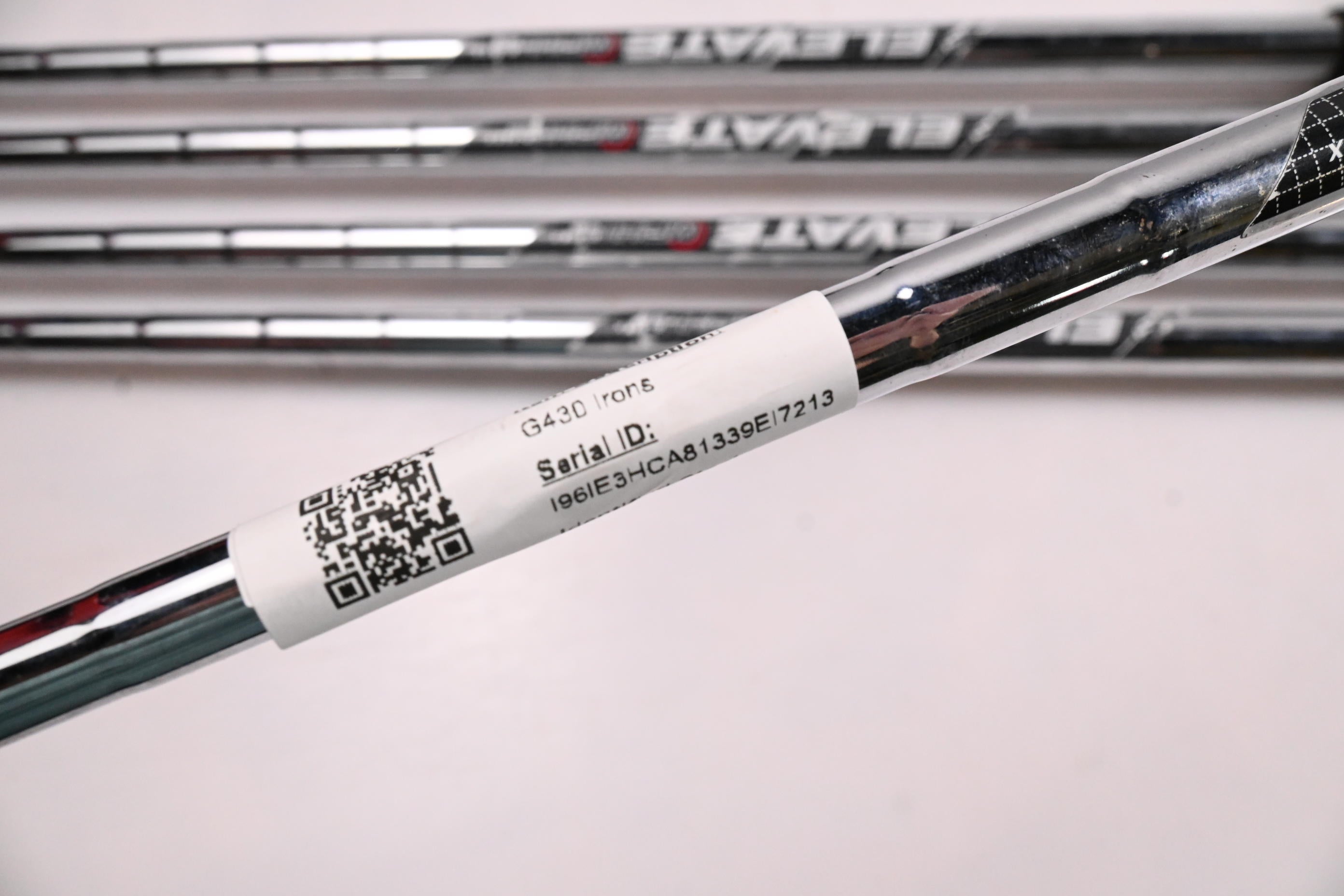 Ping G430 Irons / 6-PW / Blue Dot / Regular Flex Elevate MPH 95 Shafts
