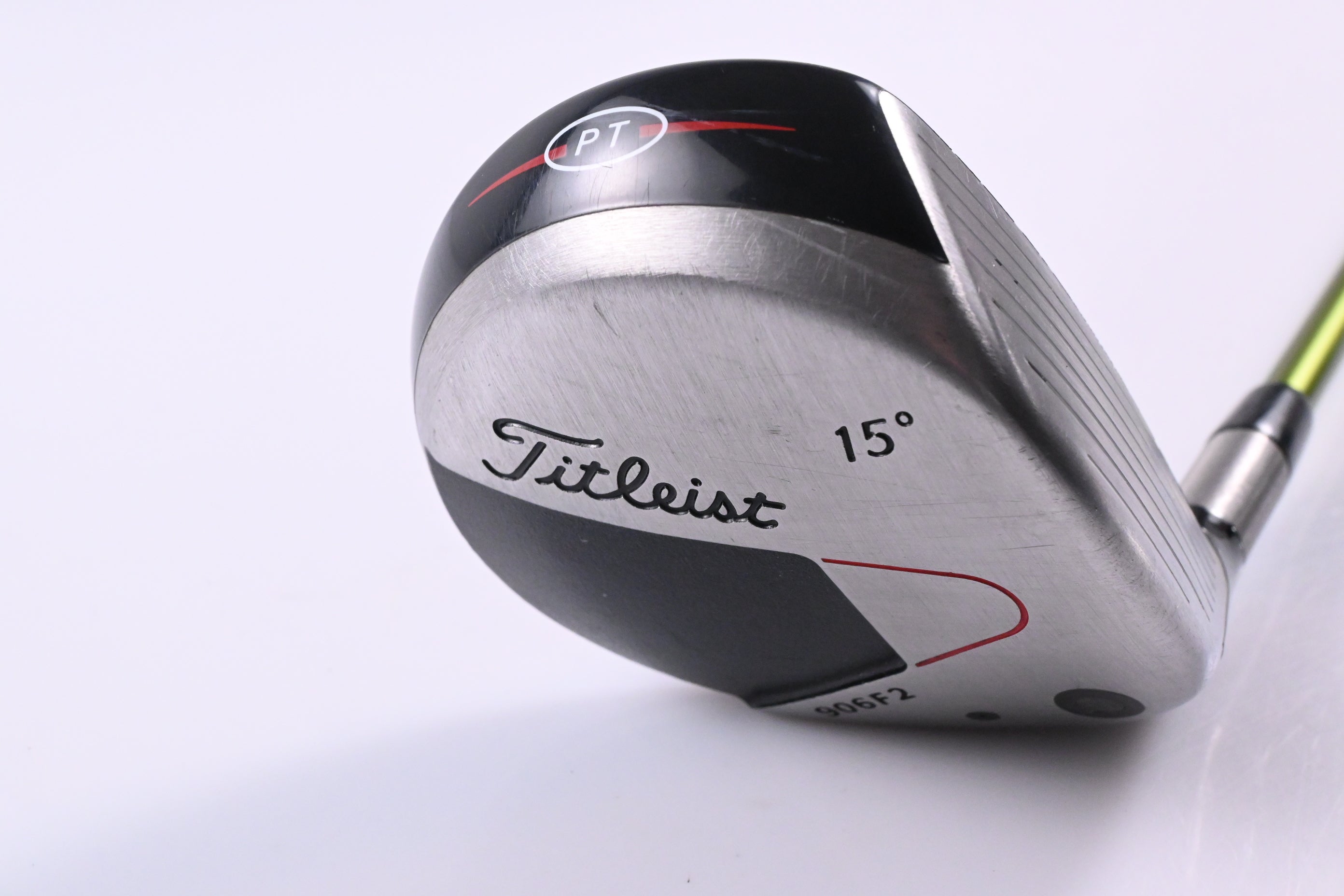 Titleist 906 F2 #3 Wood / 15 Degree / Stiff Flex Aldila NV Green 75 Shaft