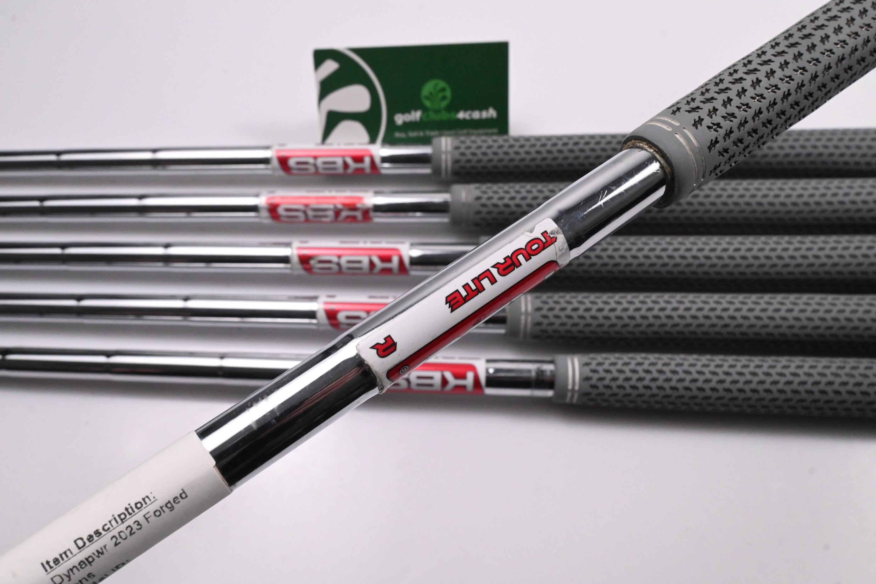 Wilson Dynapwr Forged 2023 Irons / 5-PW / Regular Flex KBS Tour Lite Shafts