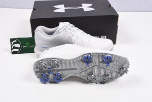 Under Armour Charged Breathe 2 / Ladies Golf Shoes / White / UK 4