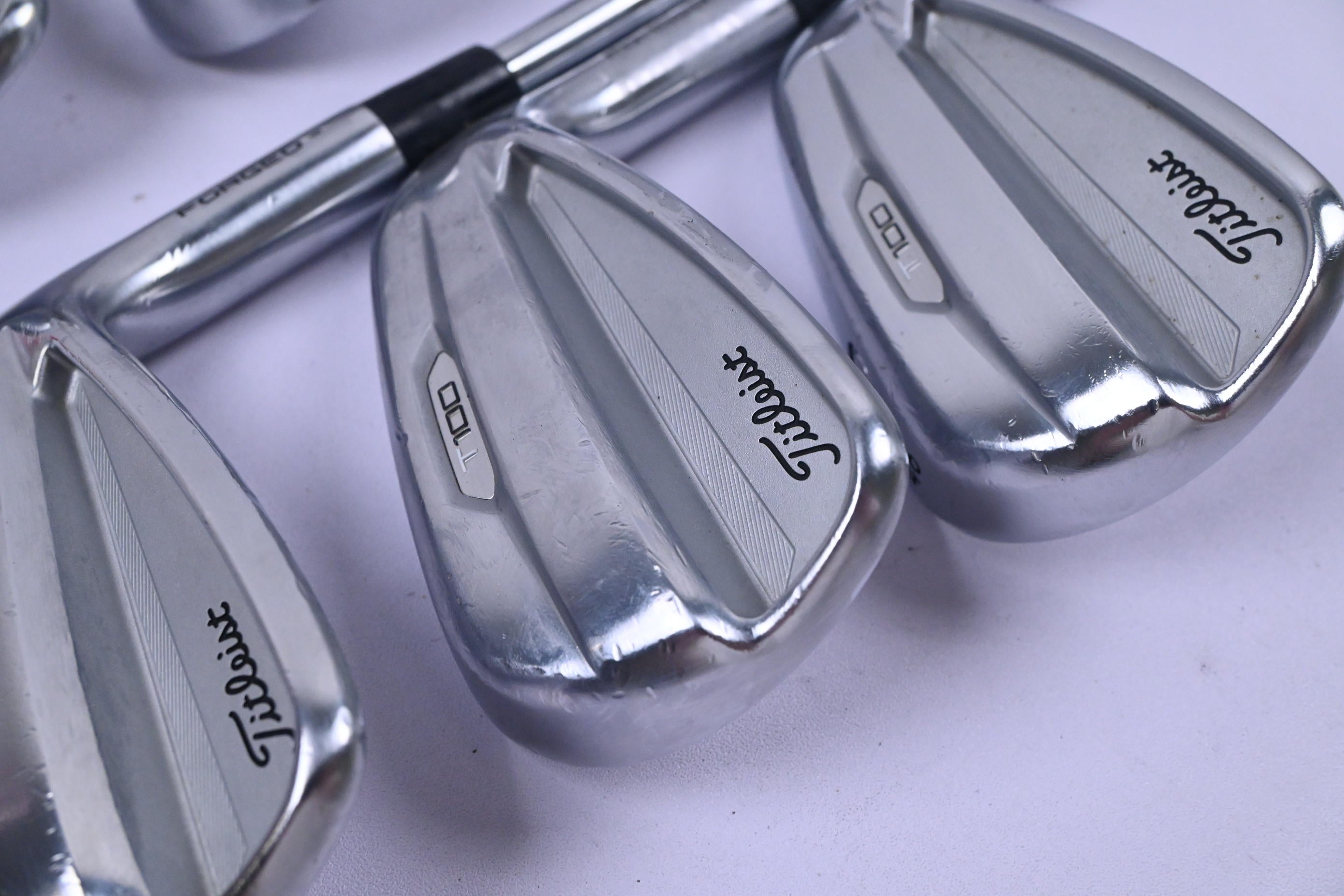 Titleist T100 2021 Irons / 5-PW / Regular Flex Project X LZ 115 Shafts