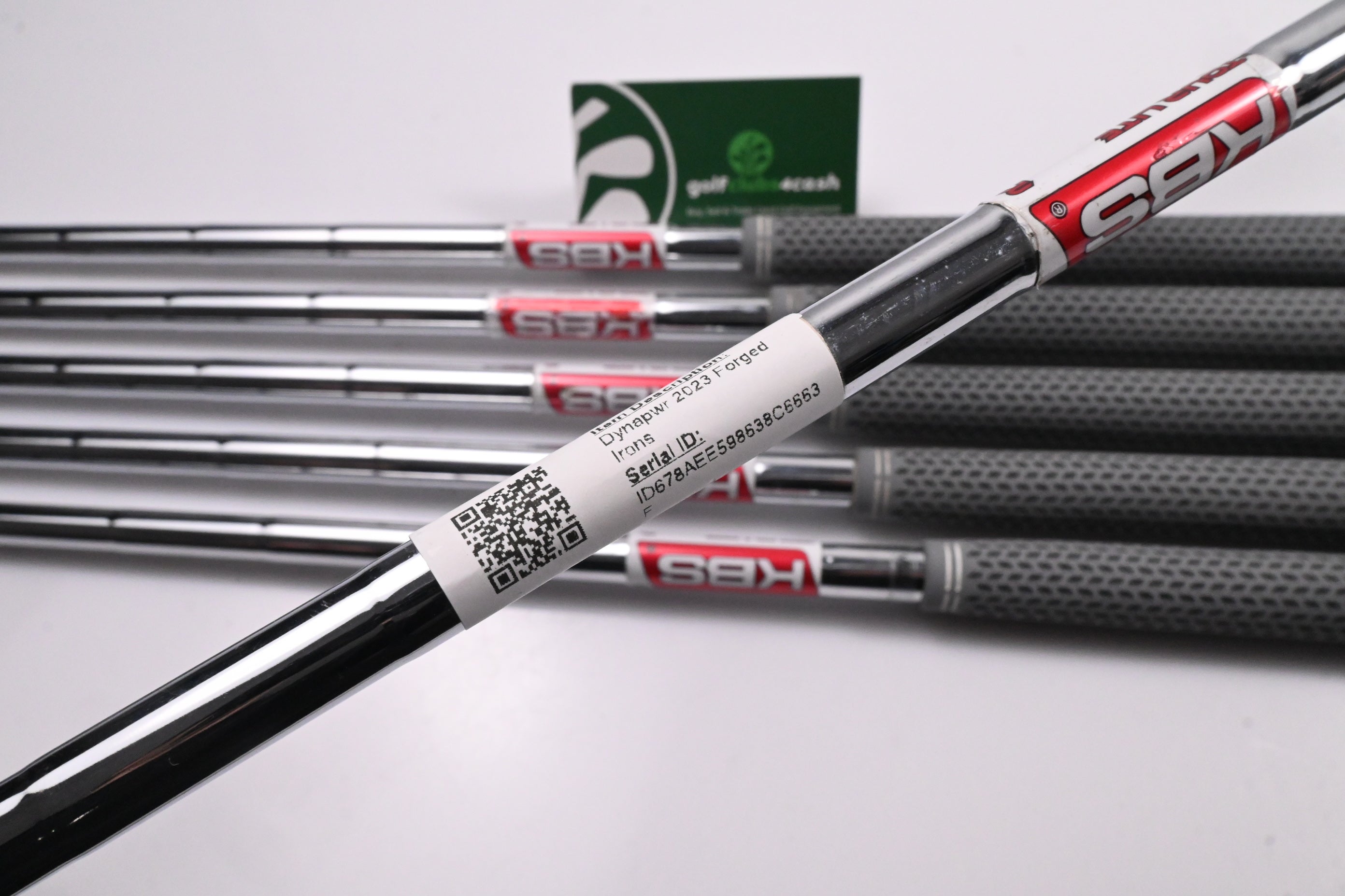 Wilson Dynapwr Forged 2023 Irons / 5-PW / Regular Flex KBS Tour Lite Shafts