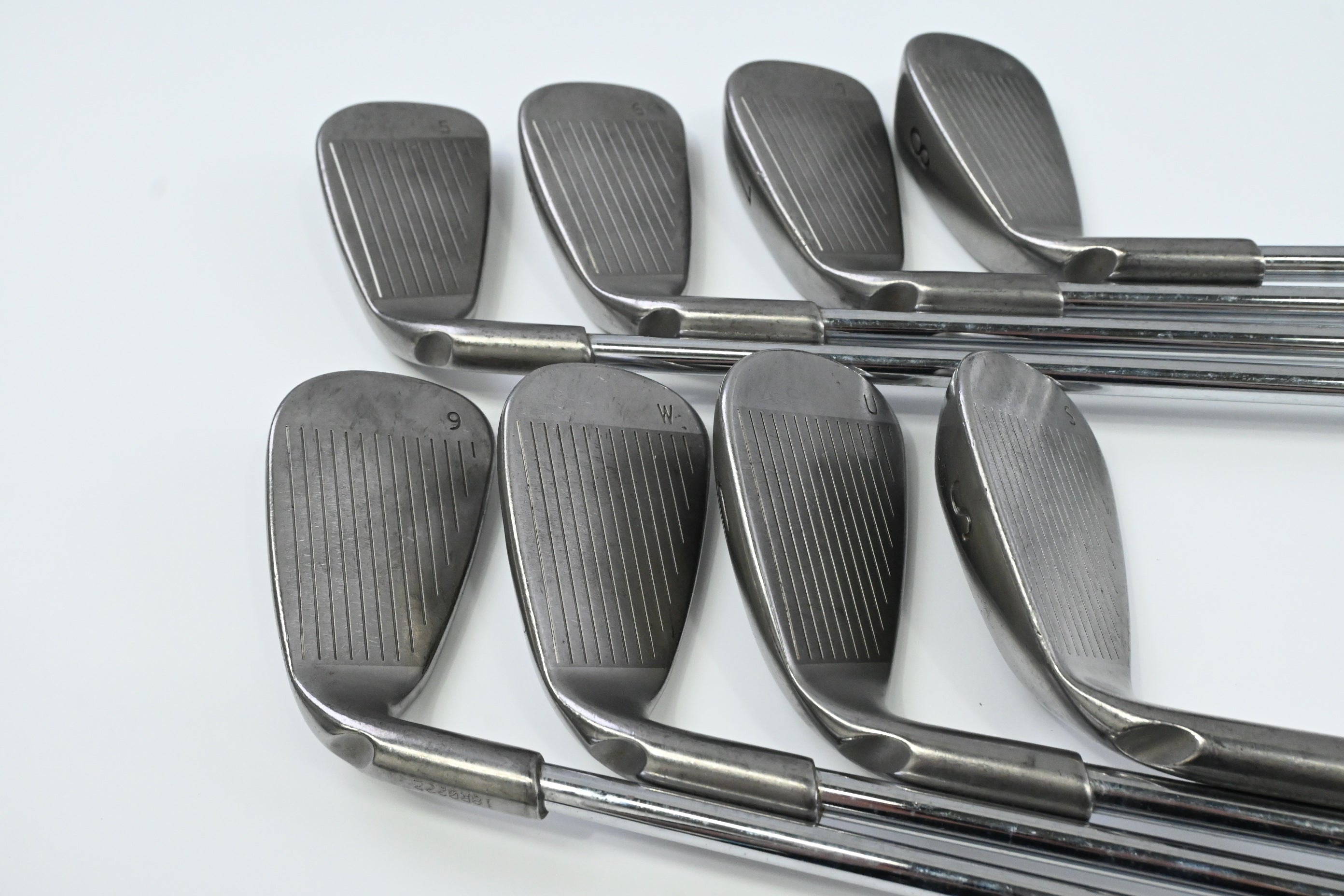 Ping G20 Irons / 5-PW+UW+SW / White Dot / Regular Flex Ping CFS Shafts