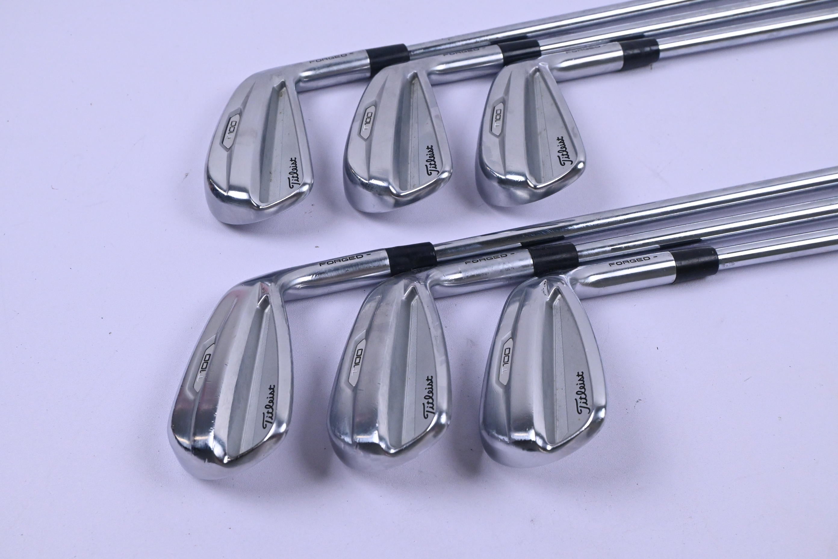 Titleist T100 2021 Irons / 5-PW / Regular Flex Project X LZ 115 Shafts