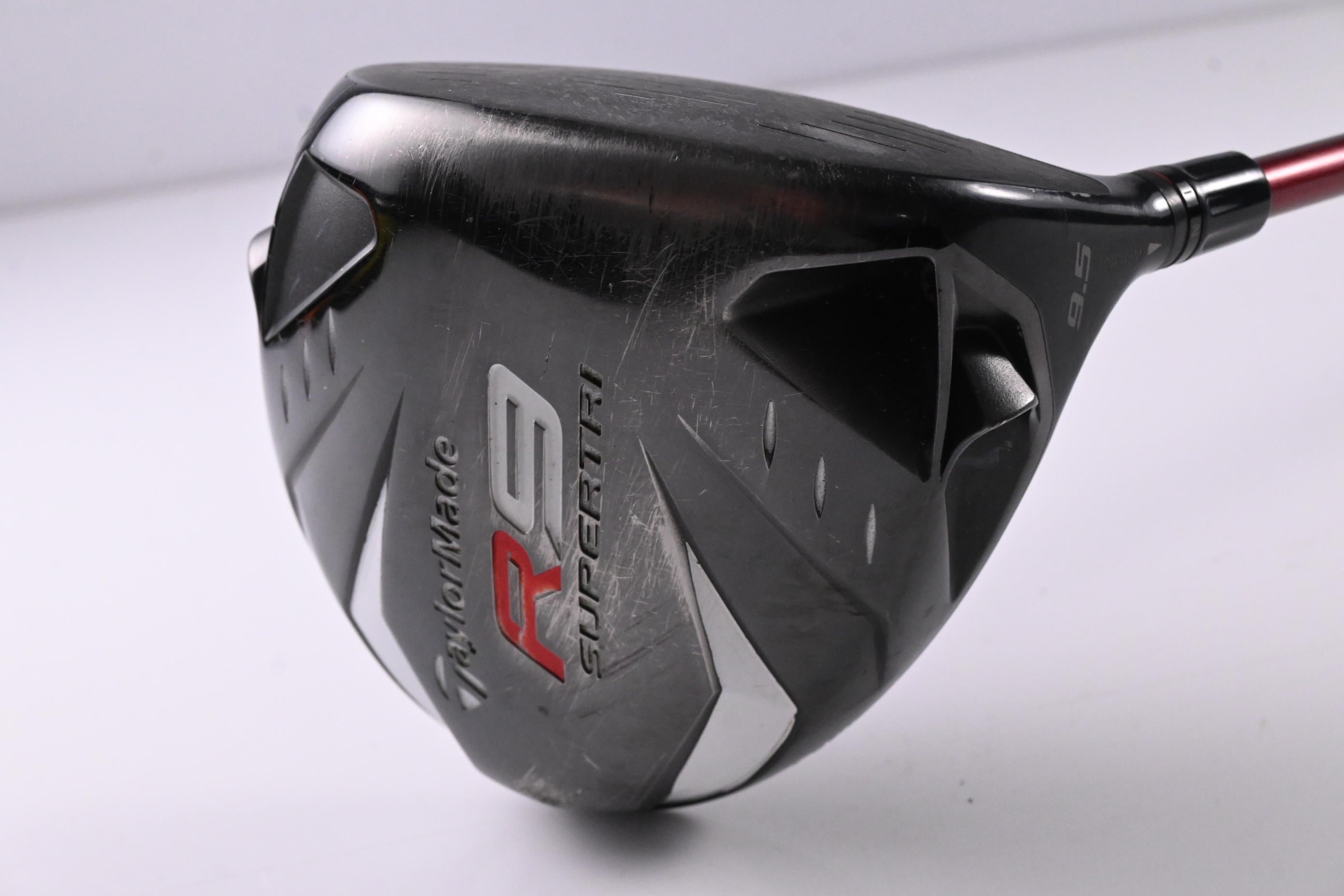 Taylormade R9 Supertri Driver / 9.5 Degree / Stiff Flex Fujikura Motore 60 Shaft