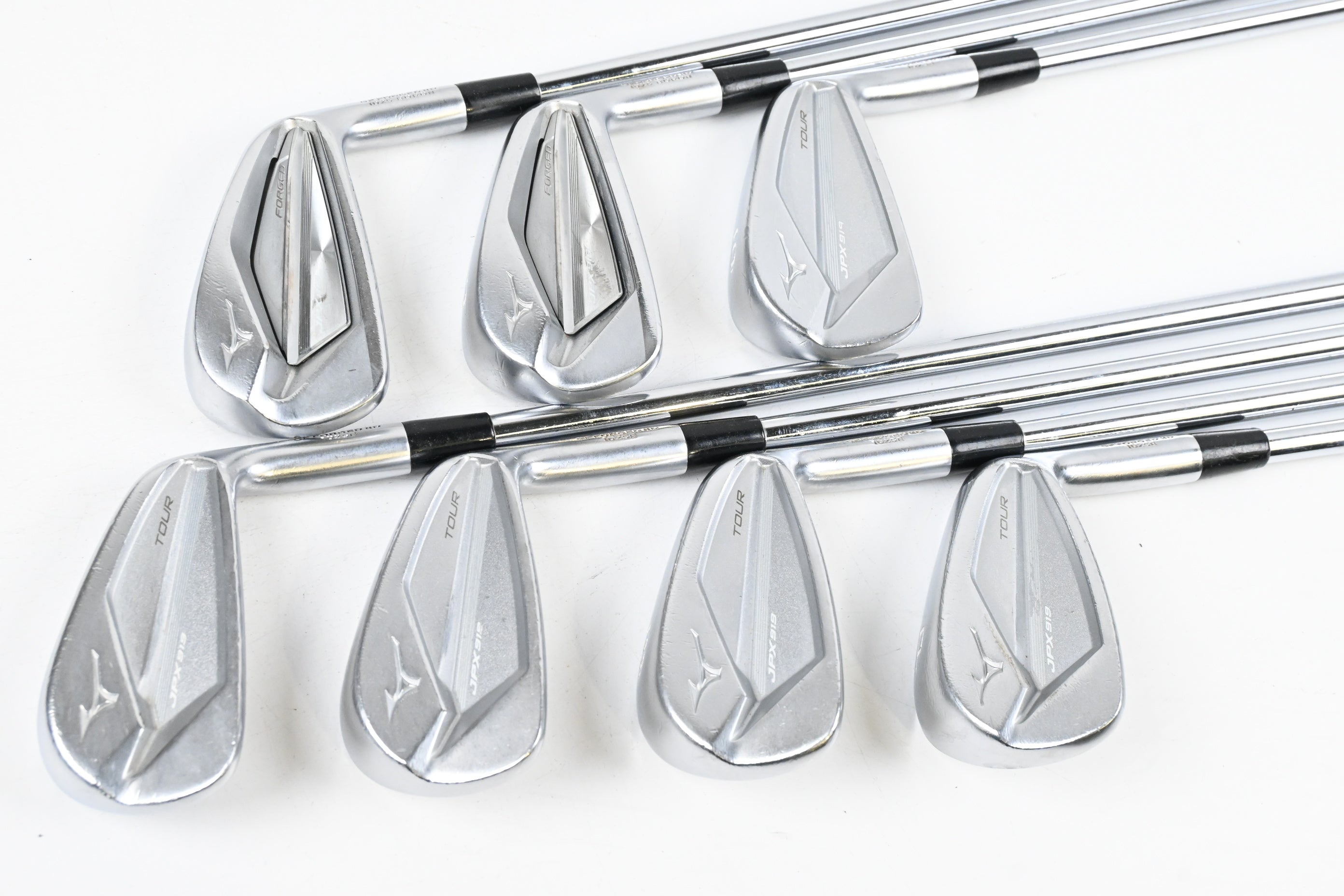 Mizuno JPX 919 Tour Irons / 4-PW / Regular Flex Project X LZ 120 Shafts