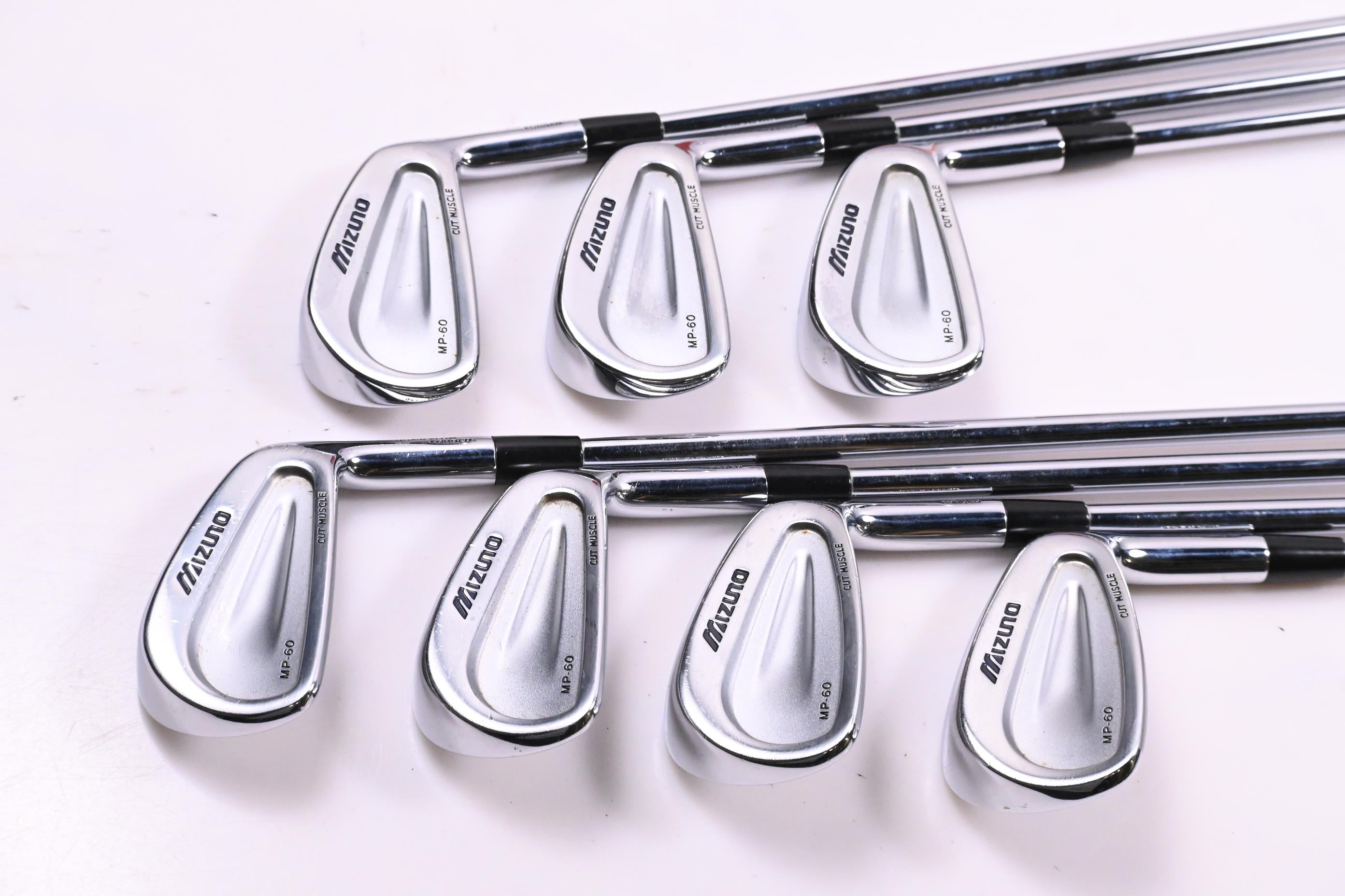Mizuno MP-60 Irons / 3-9i / Regular Flex Dynamic Gold R300 Shafts