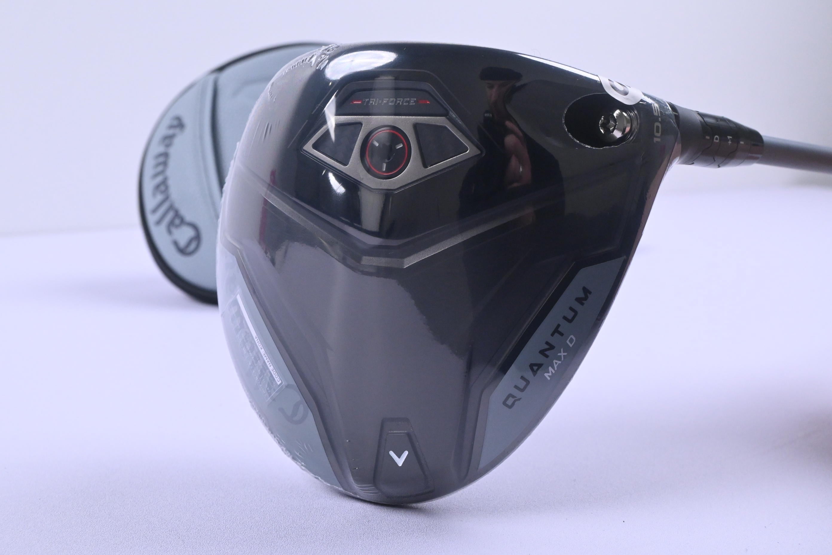Callaway Quantum Max D Driver / 10.5 Degree / Stiff Flex Denali Frost Silver 50