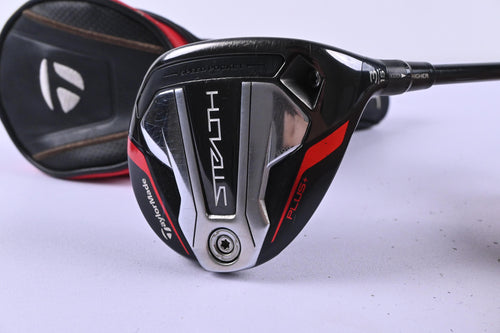 Taylormade Stealth Plus #3 Wood / 15 Degree / Stiff Flex HZRDUS Smoke Red RDX 75