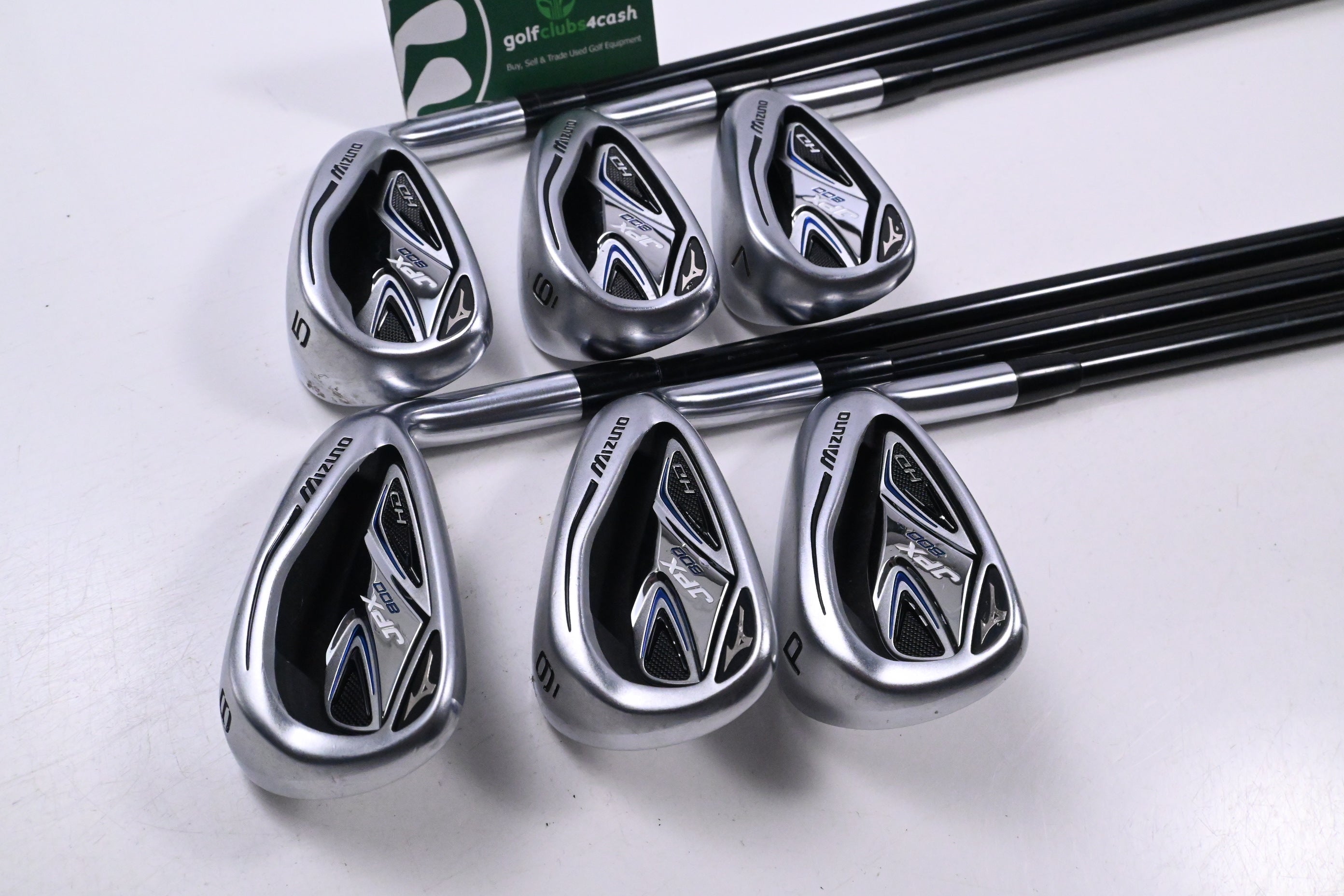 Ladies Mizuno JPX 800 HD Irons / 5-PW / Ladies Flex Fujikura Orochi 55 Shafts