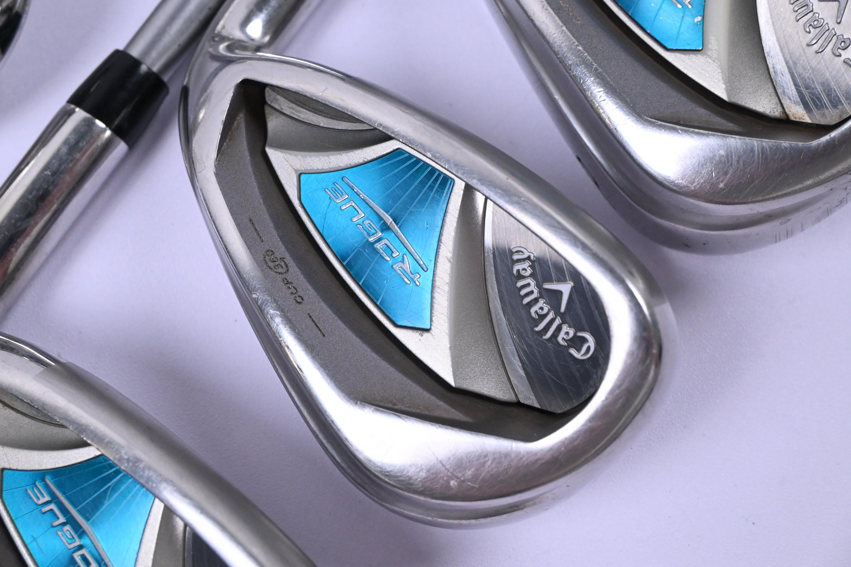 Ladies Callaway Rogue Irons / 5-PW+SW / Ladies Flex Quaranta 40 Shafts