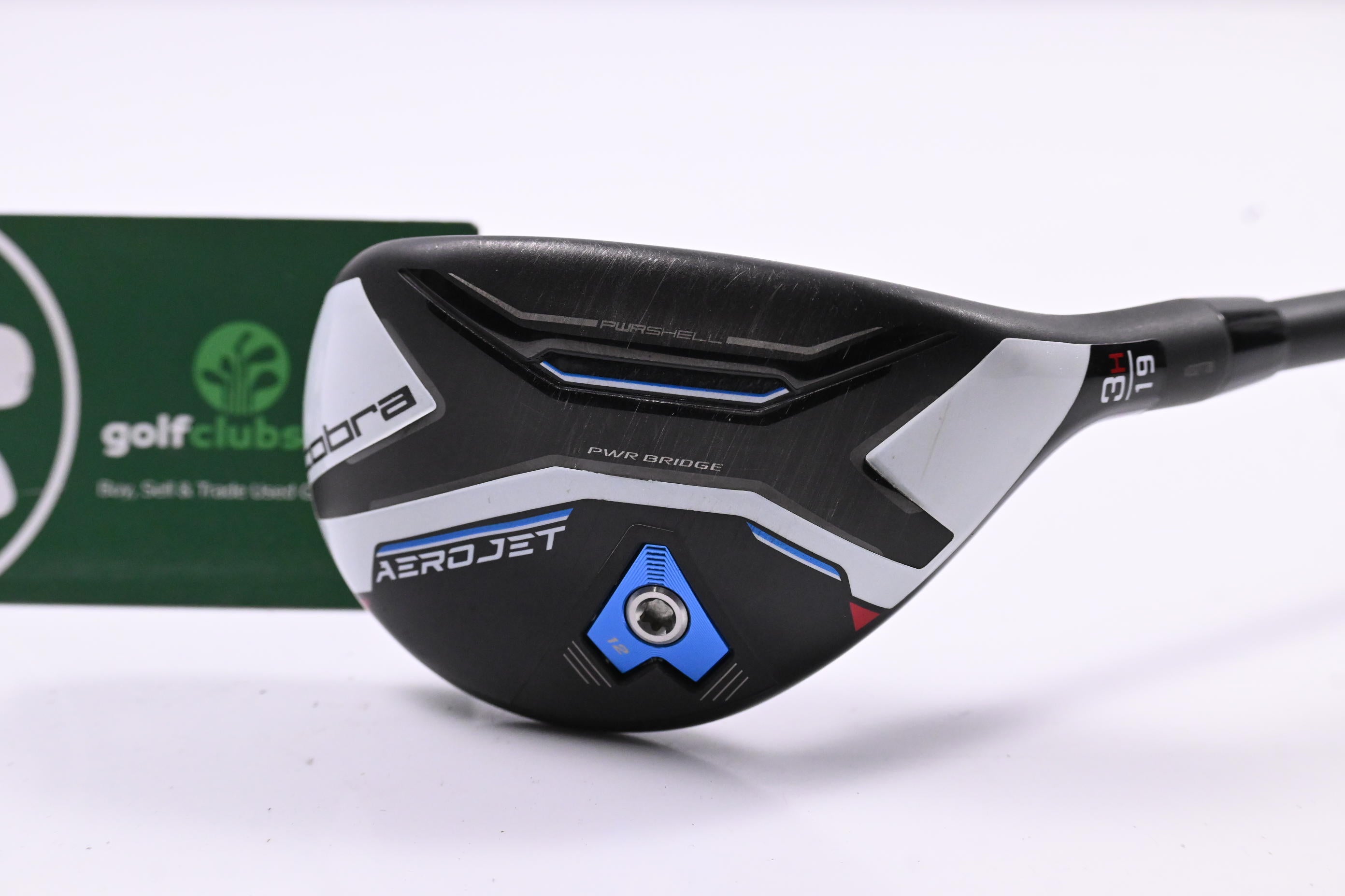 Cobra Aerojet #3 Hybrid / 19 Degree / Stiff Flex KBS PGI 85 Shaft