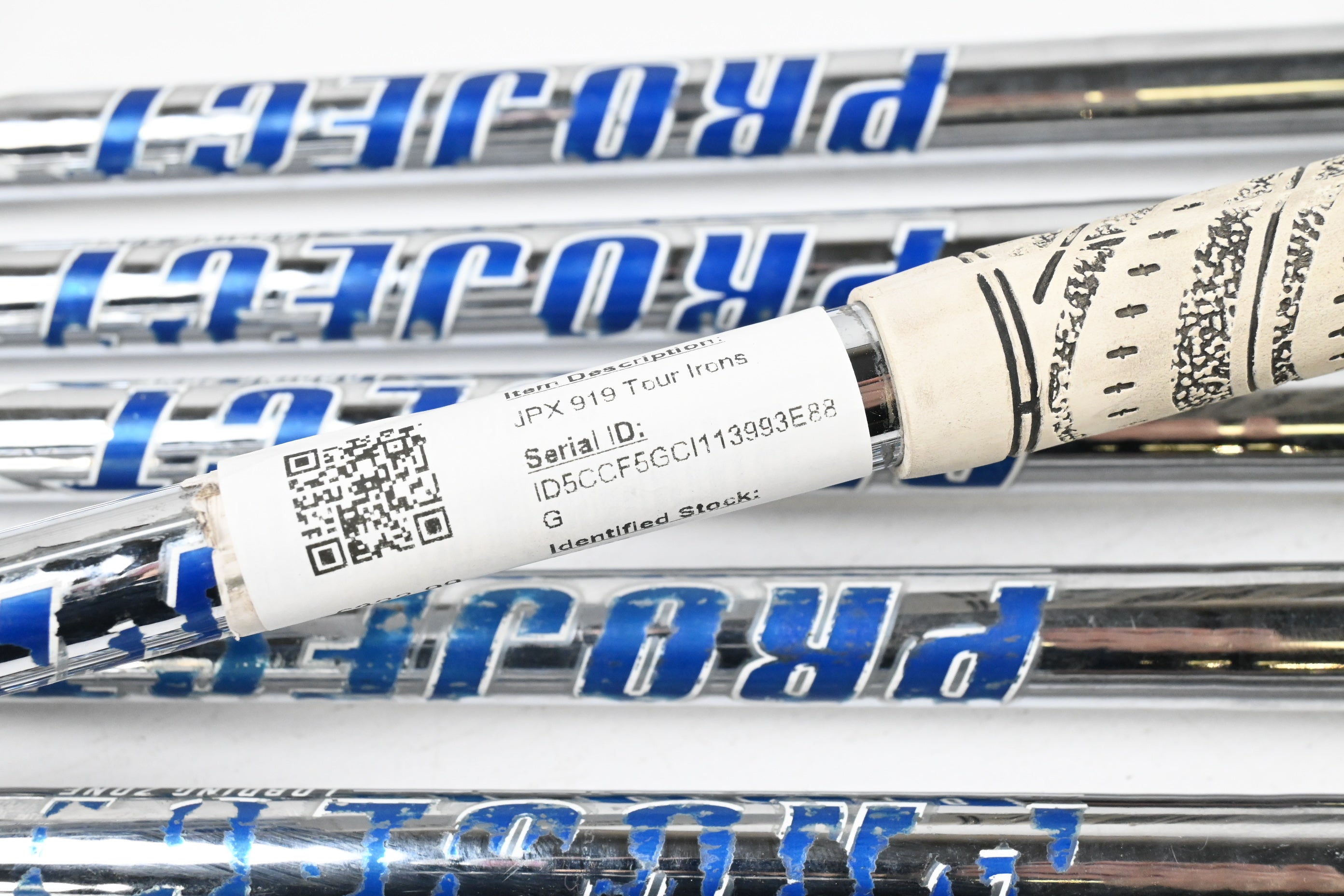 Mizuno JPX 919 Tour Irons / 4-PW / Regular Flex Project X LZ 120 Shafts