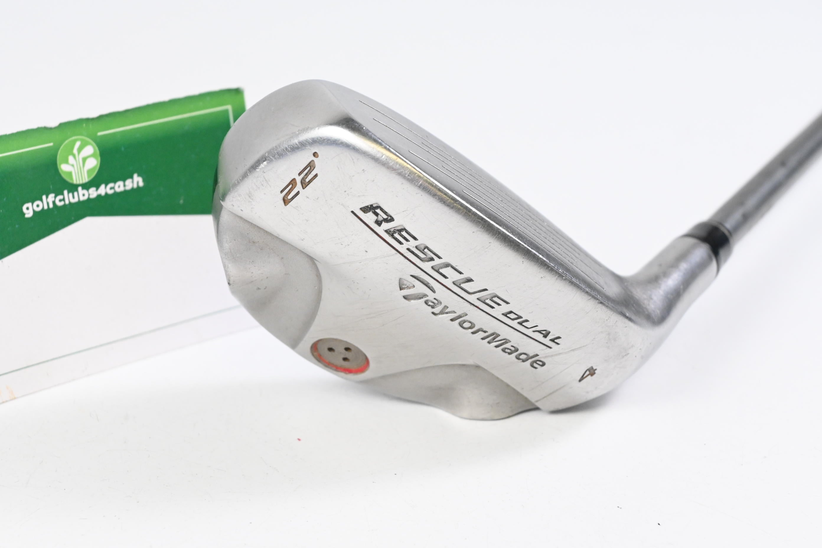 Taylormade Rescue Dual #4 Hybrid / 22 Degree / Stiff Flex Taylormade Hybrid 65