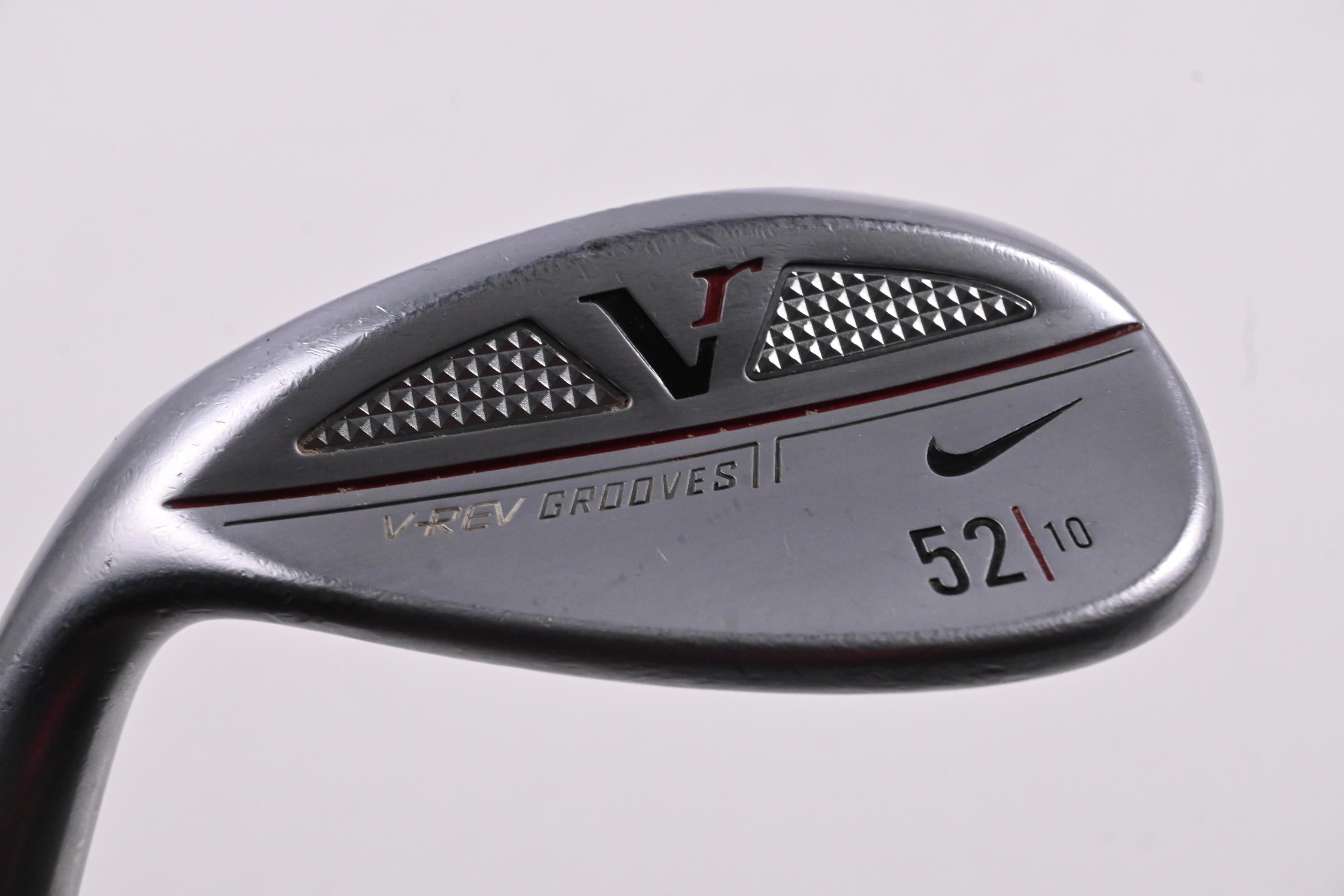 Left Hand Nike VR V-Rev Gap Wedge / 52 Degree /  Stiff Flex Steel Shaft