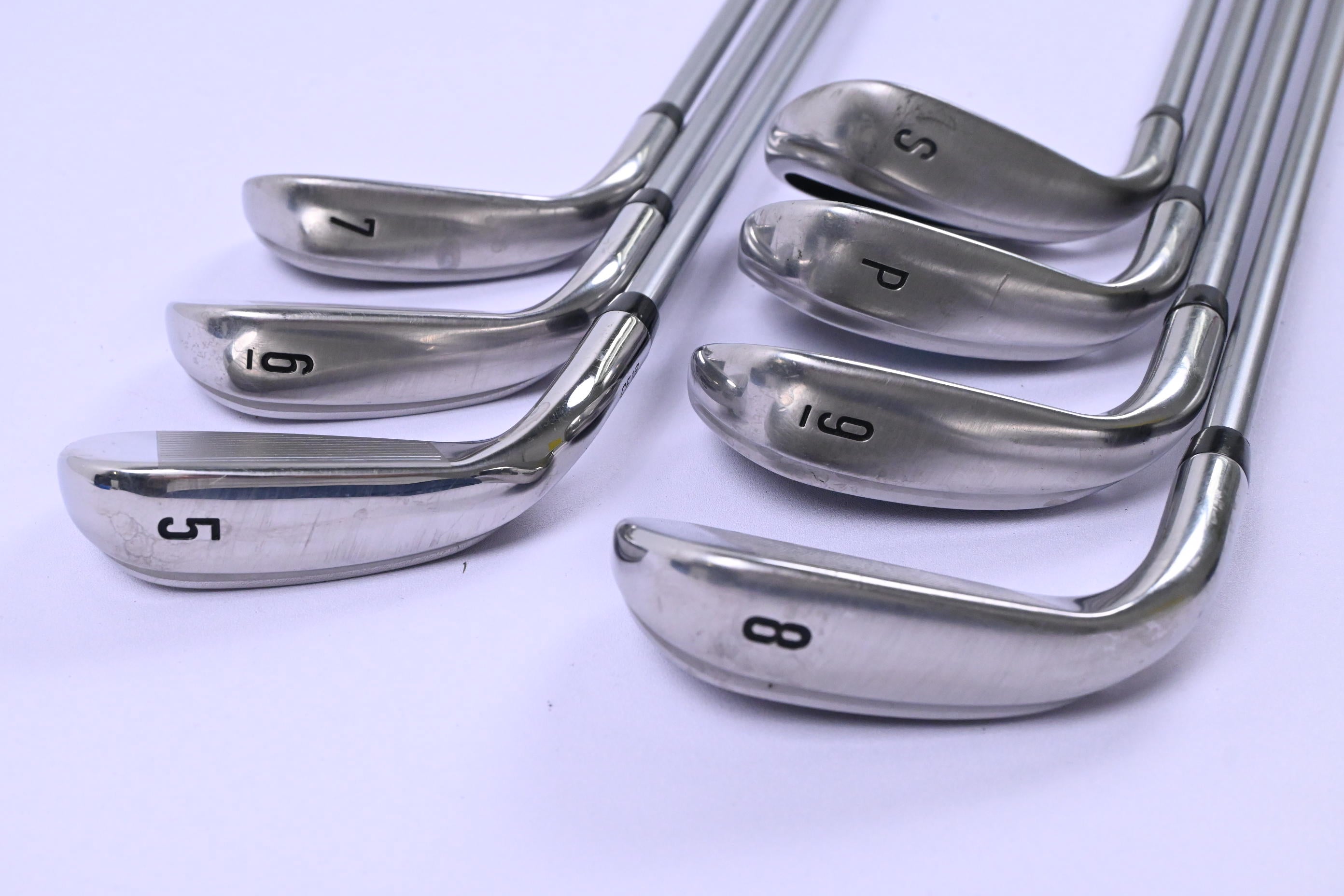 Ladies Callaway Rogue Irons / 5-PW+SW / Ladies Flex Quaranta 40 Shafts