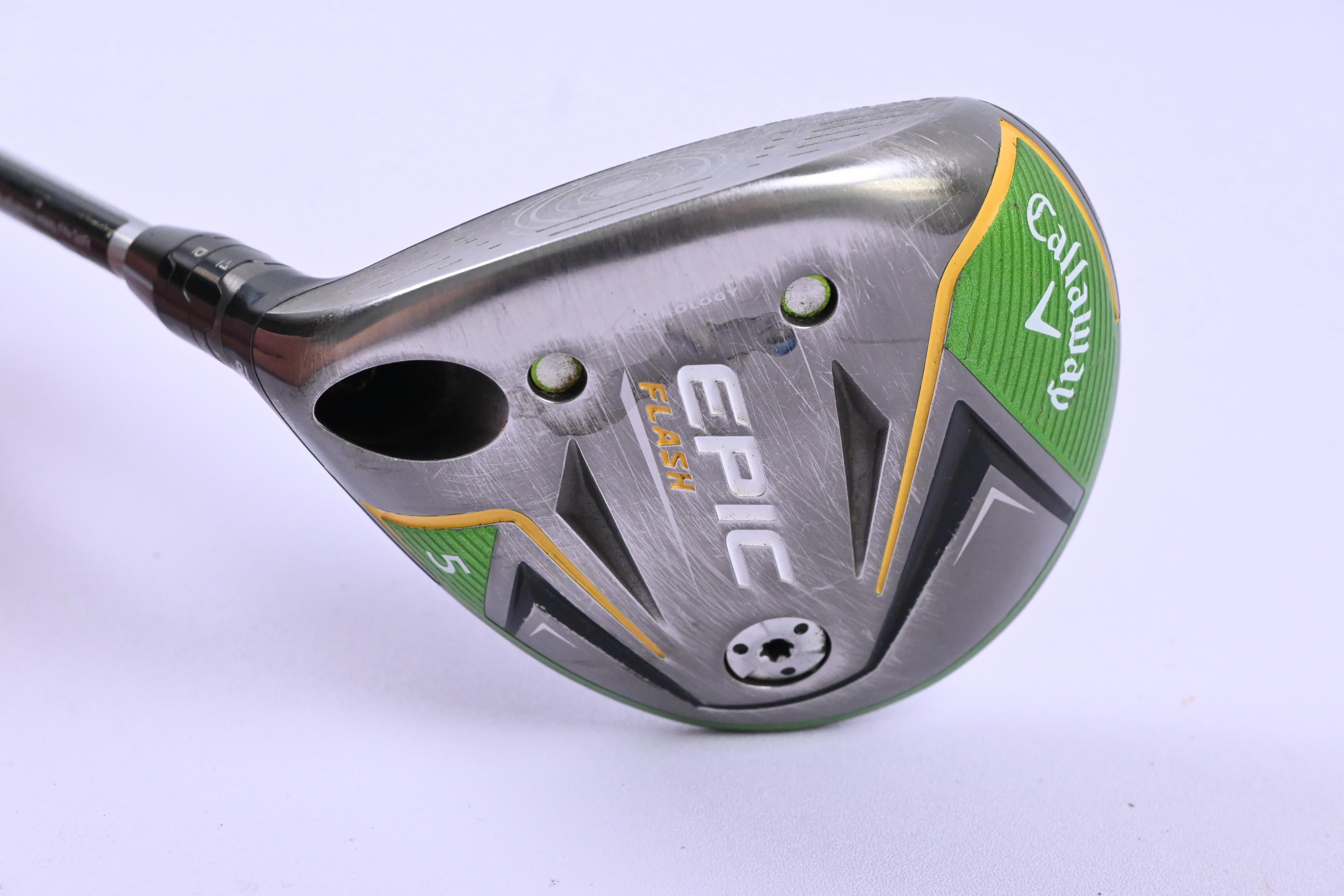 Left Hand Callaway Epic Flash #5 Wood / 18 Degree / Regular Flex EvenFlow 55