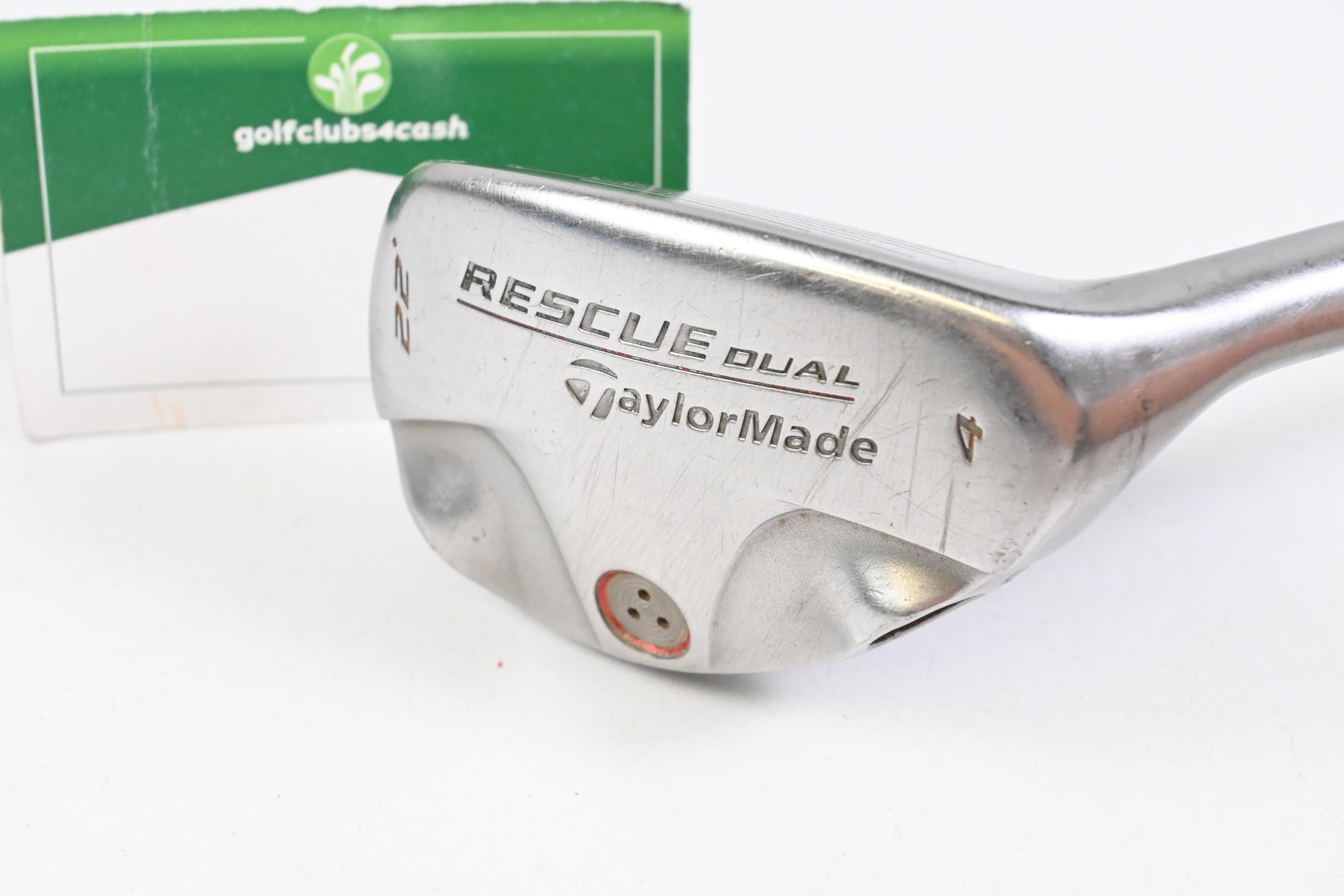 Taylormade Rescue Dual #4 Hybrid / 22 Degree / Stiff Flex Taylormade Hybrid 65