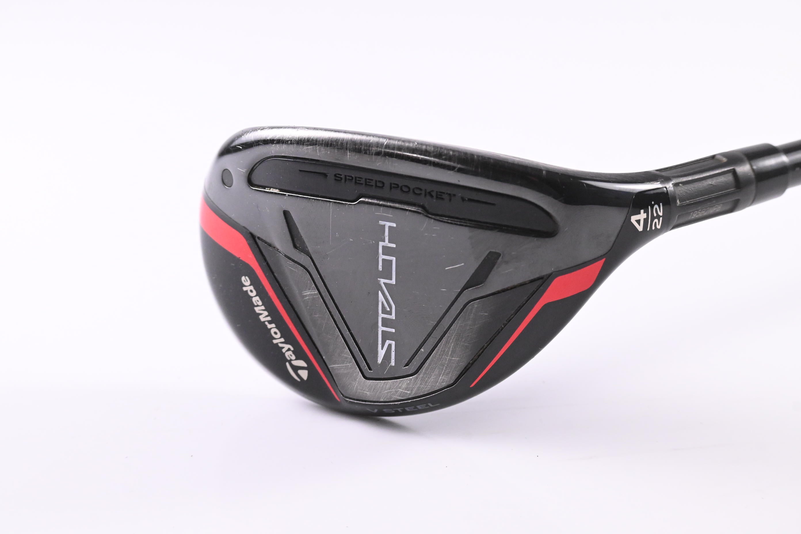 Taylormade Stealth #4 Hybrid / 22 Degree / Stiff Flex Ventus Red 7 Shaft