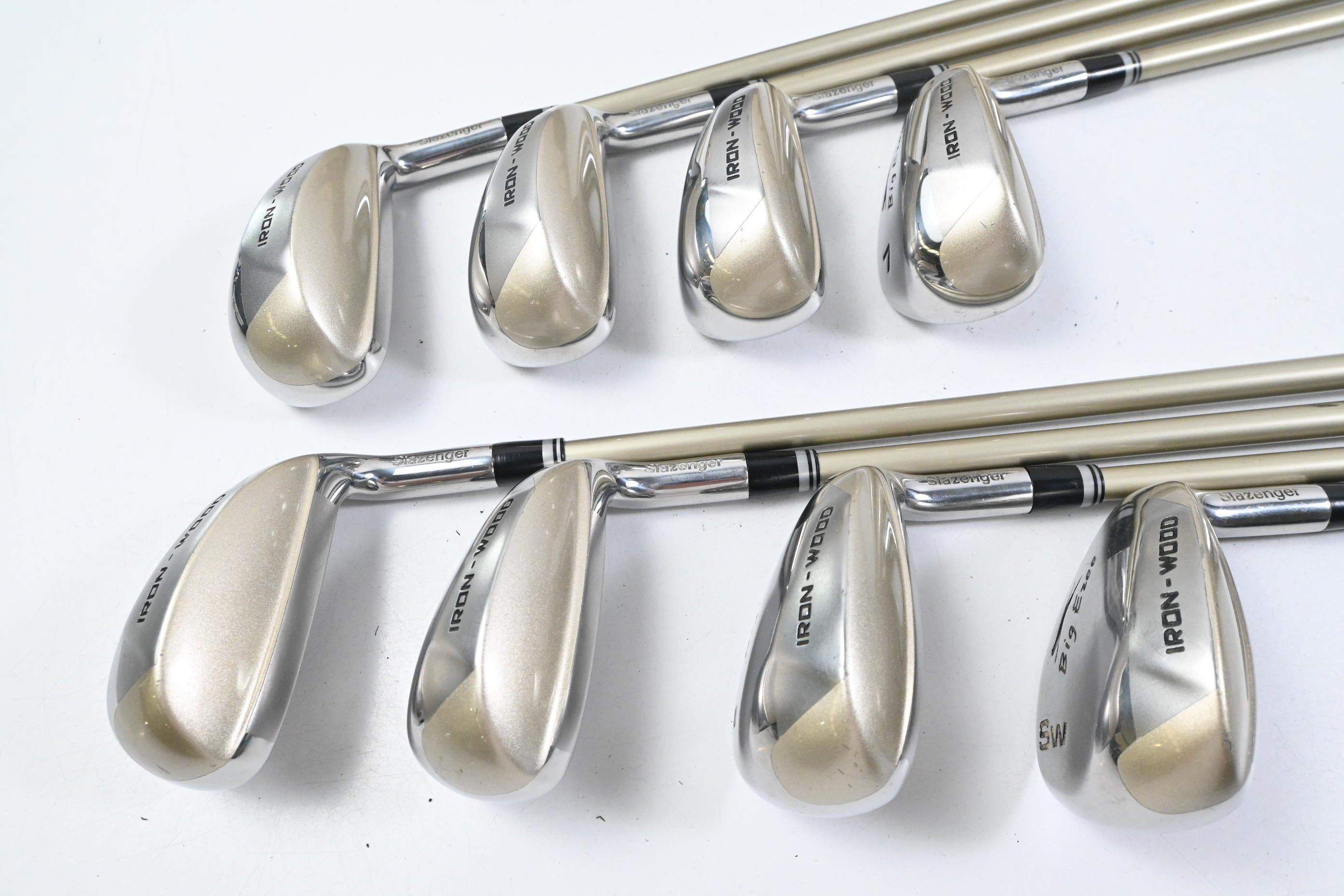Ladies Slazenger Big Ezee Irons / 4-PW+SW / Ladies Flex Slazenger IWS Shafts