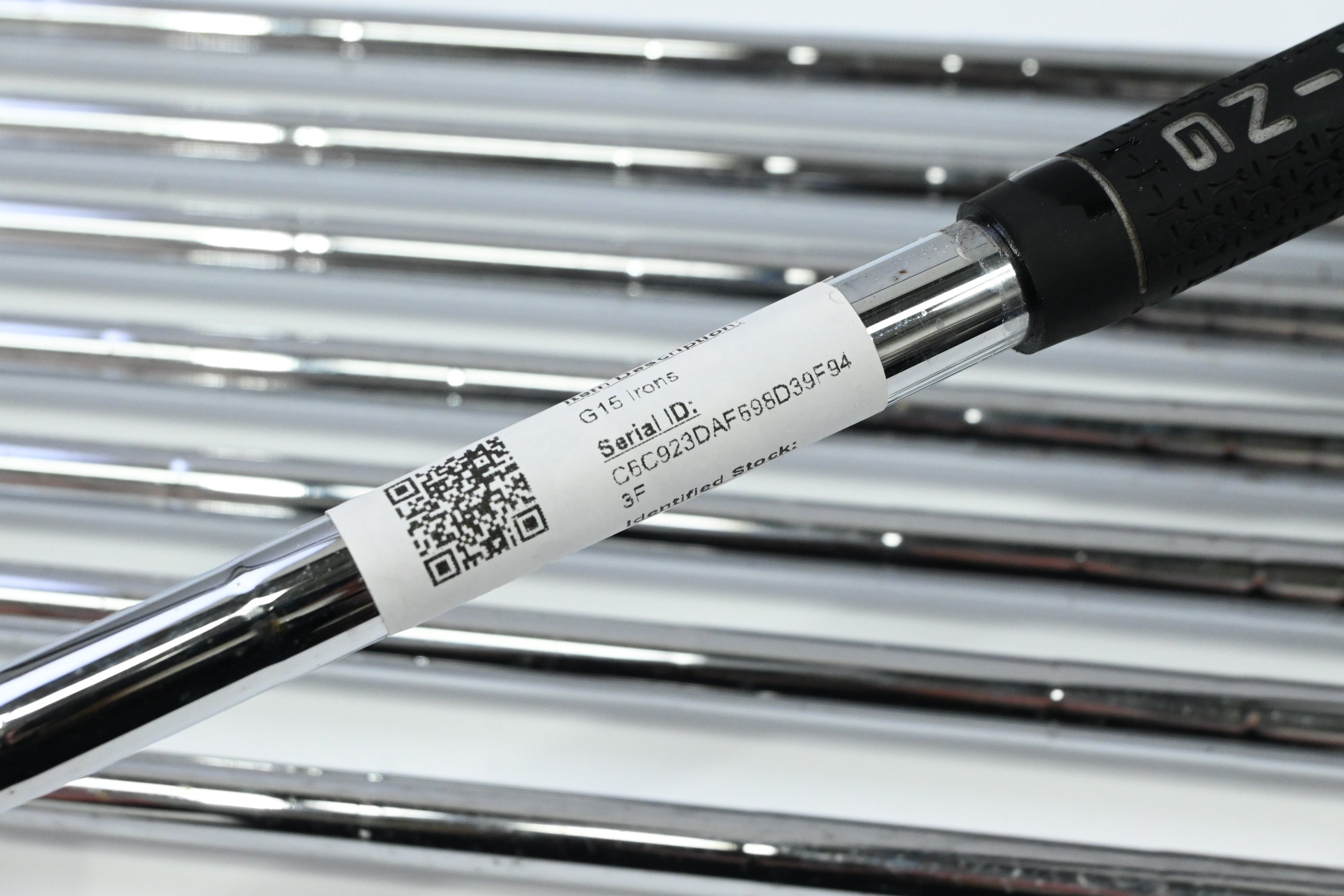 Ping G15 Irons / 4-PW+SW / Black Dot / Regular Flex Ping AWT Shafts