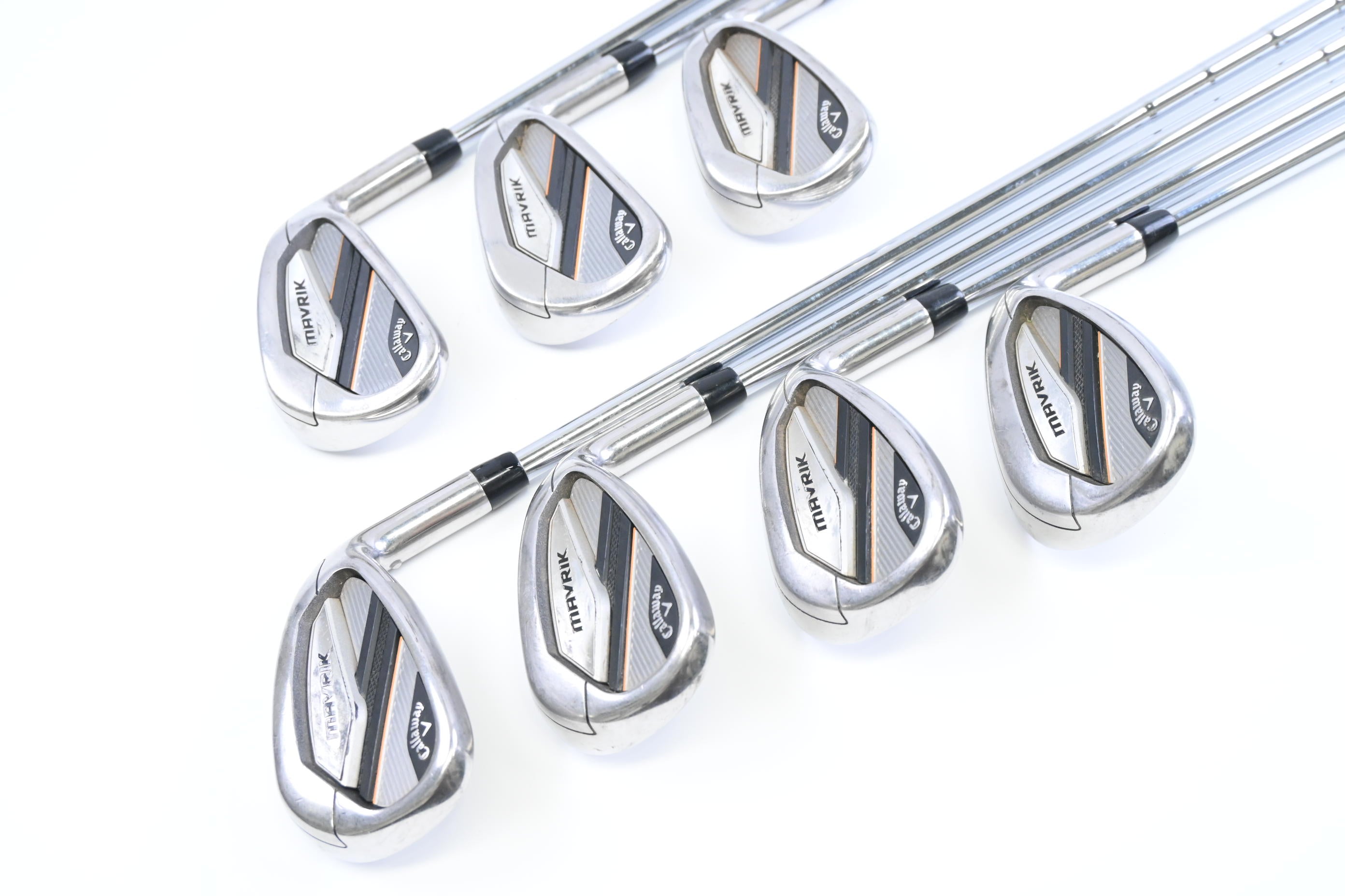 Callaway Mavrik Irons / 6-PW+GW+AW / Regular Flex Elevate 95 Shafts