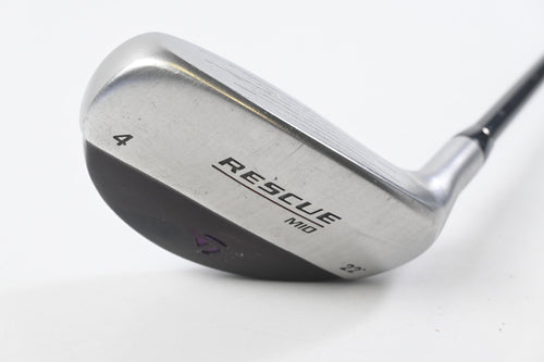 Taylormade Rescue Mid #4 Hybrid / 22 Degree / Stiff Flex Taylormade Shaft