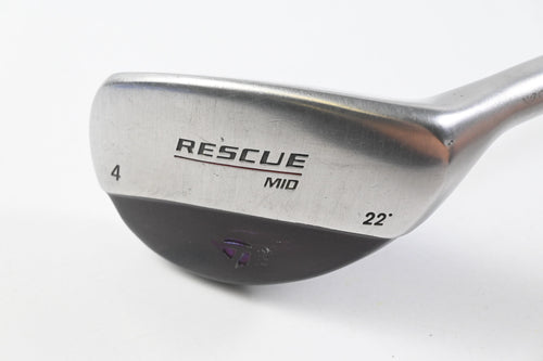 Taylormade Rescue Mid #4 Hybrid / 22 Degree / Stiff Flex Taylormade Shaft
