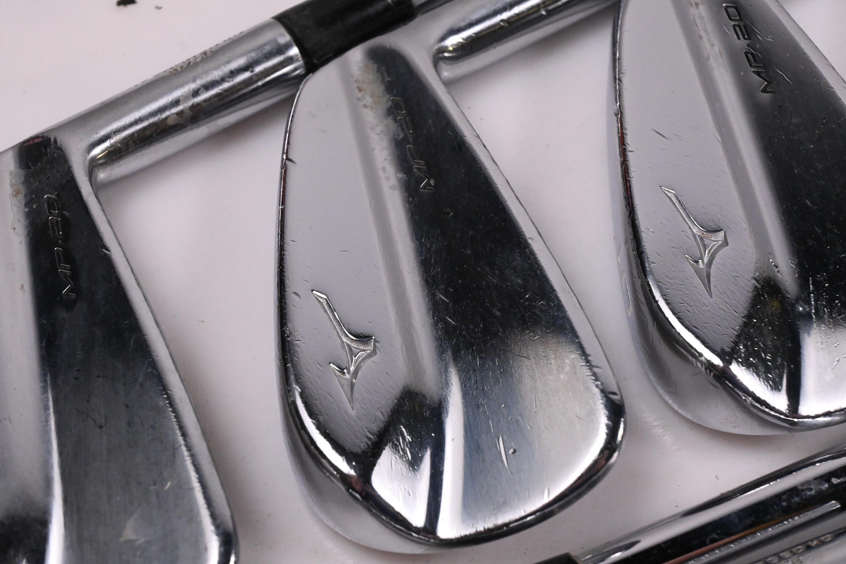 Mizuno MP-20 Blade Irons / 3-PW / Stiff Flex KBS Tour Shafts