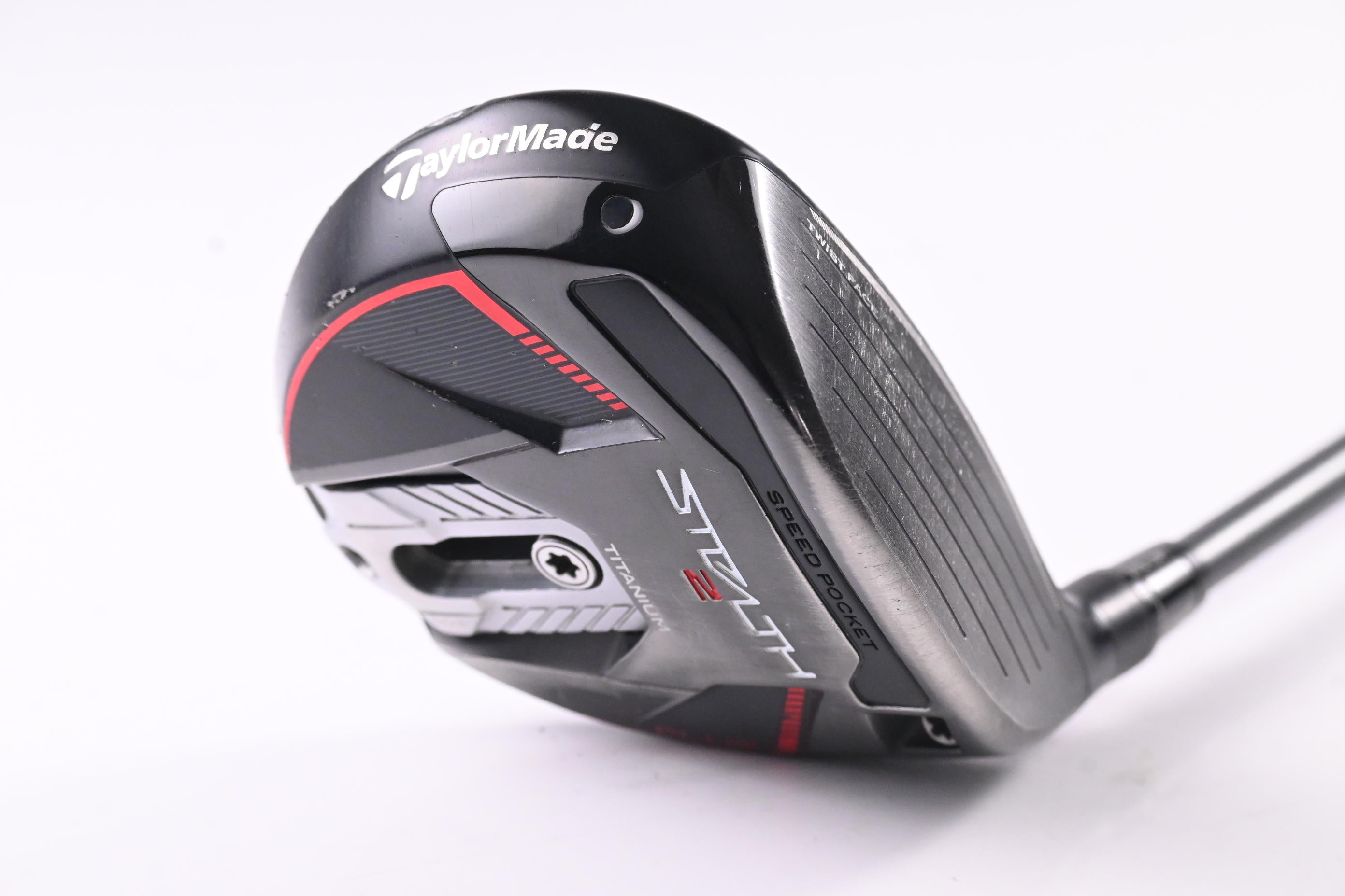 Taylormade Stealth 2 Plus #3 Wood / 15 Degree / Stiff Flex HZRDUS Smoke Black 60