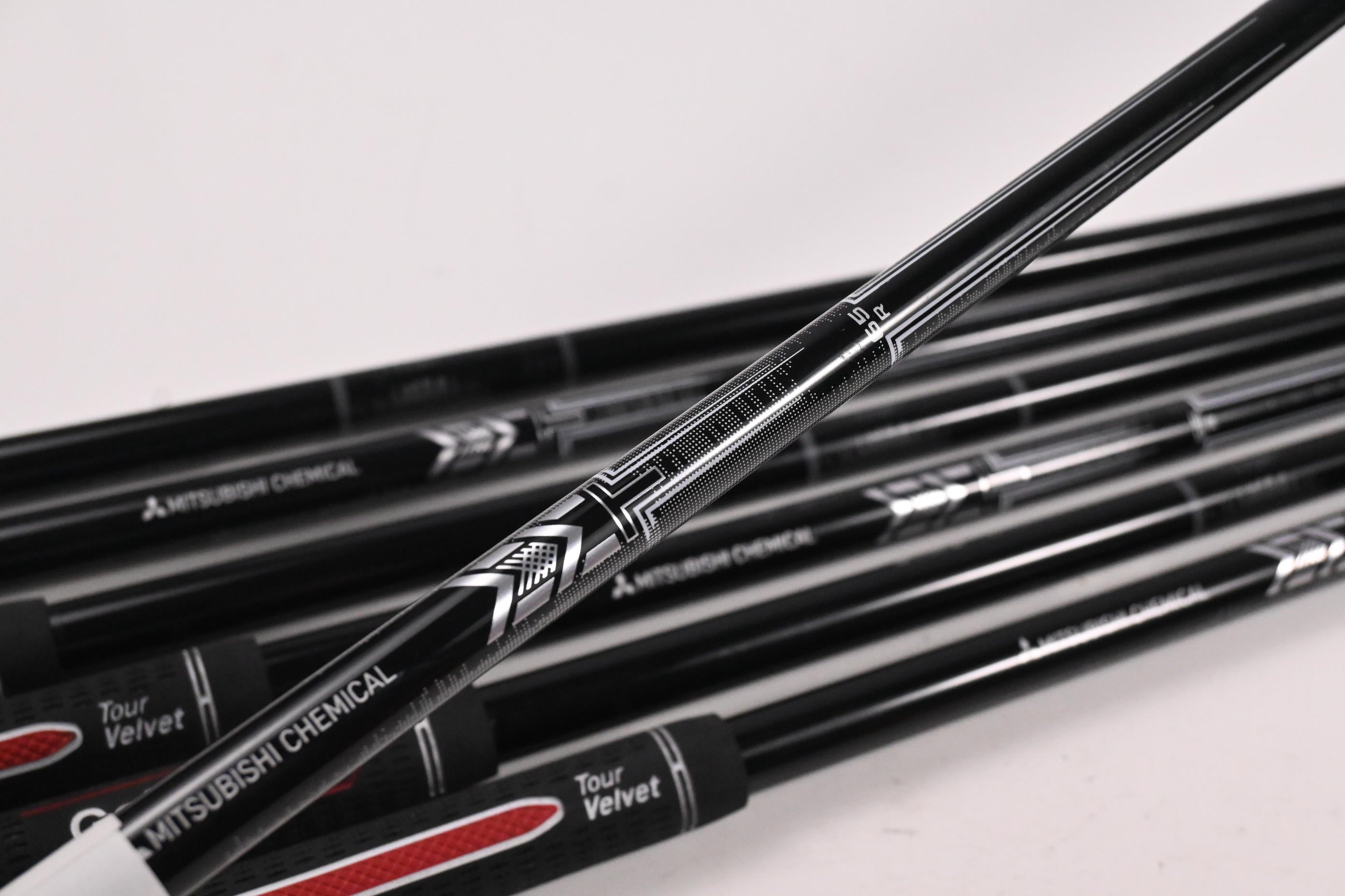 Mitsubishi MMT 65 Shafts / Regular Flex / Set of 7 / .355" Tip