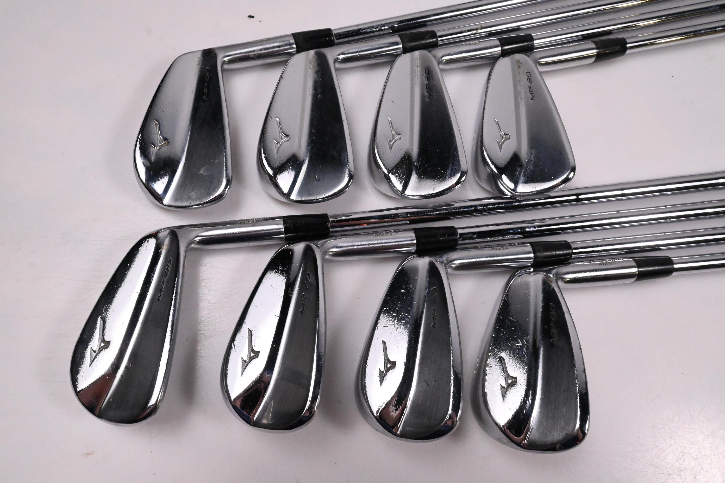 Mizuno MP-20 Blade Irons / 3-PW / Stiff Flex KBS Tour Shafts