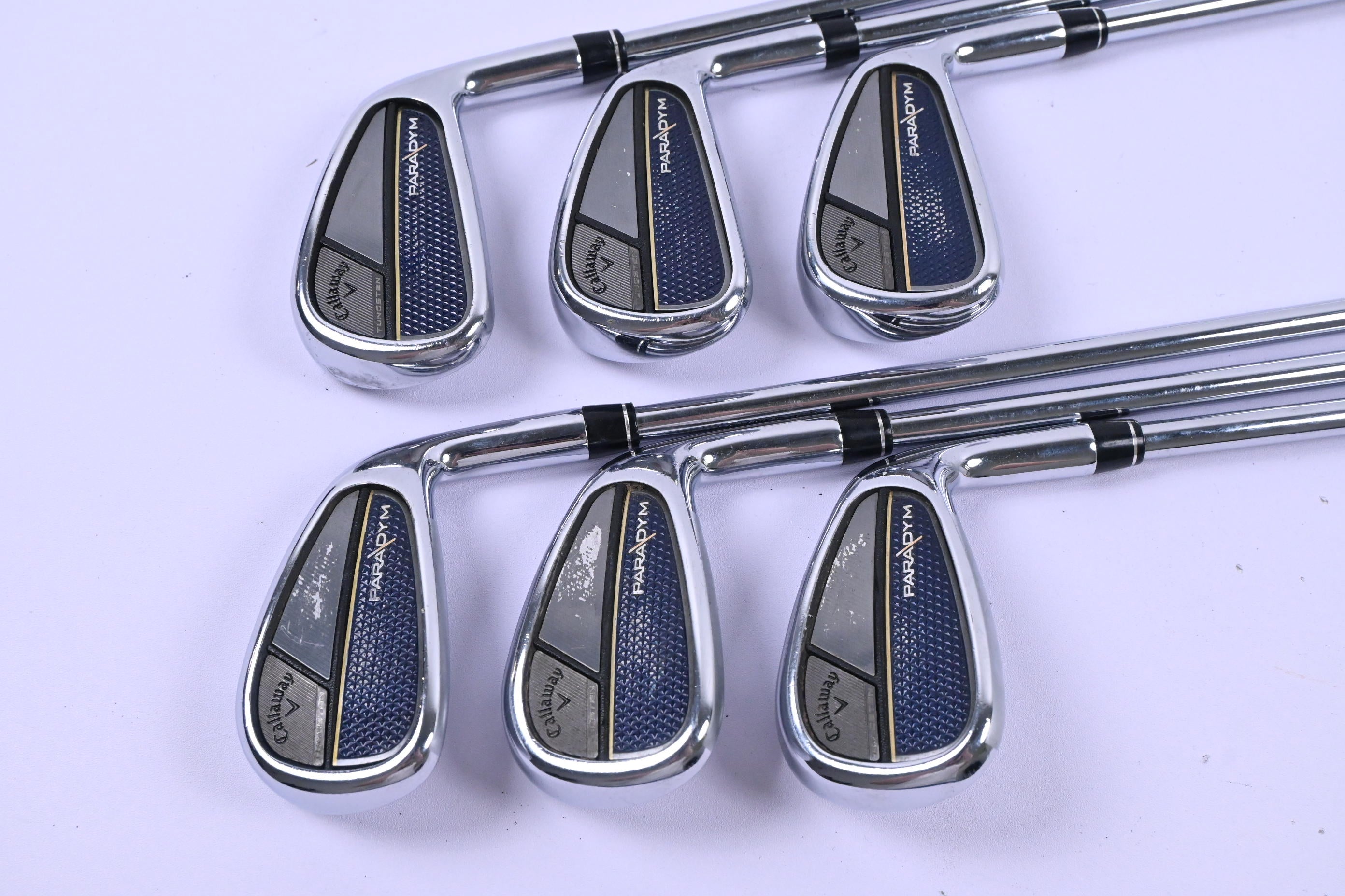 Callaway Paradym Irons / 5-PW / Stiff Flex Project X Rifle 105 Shafts