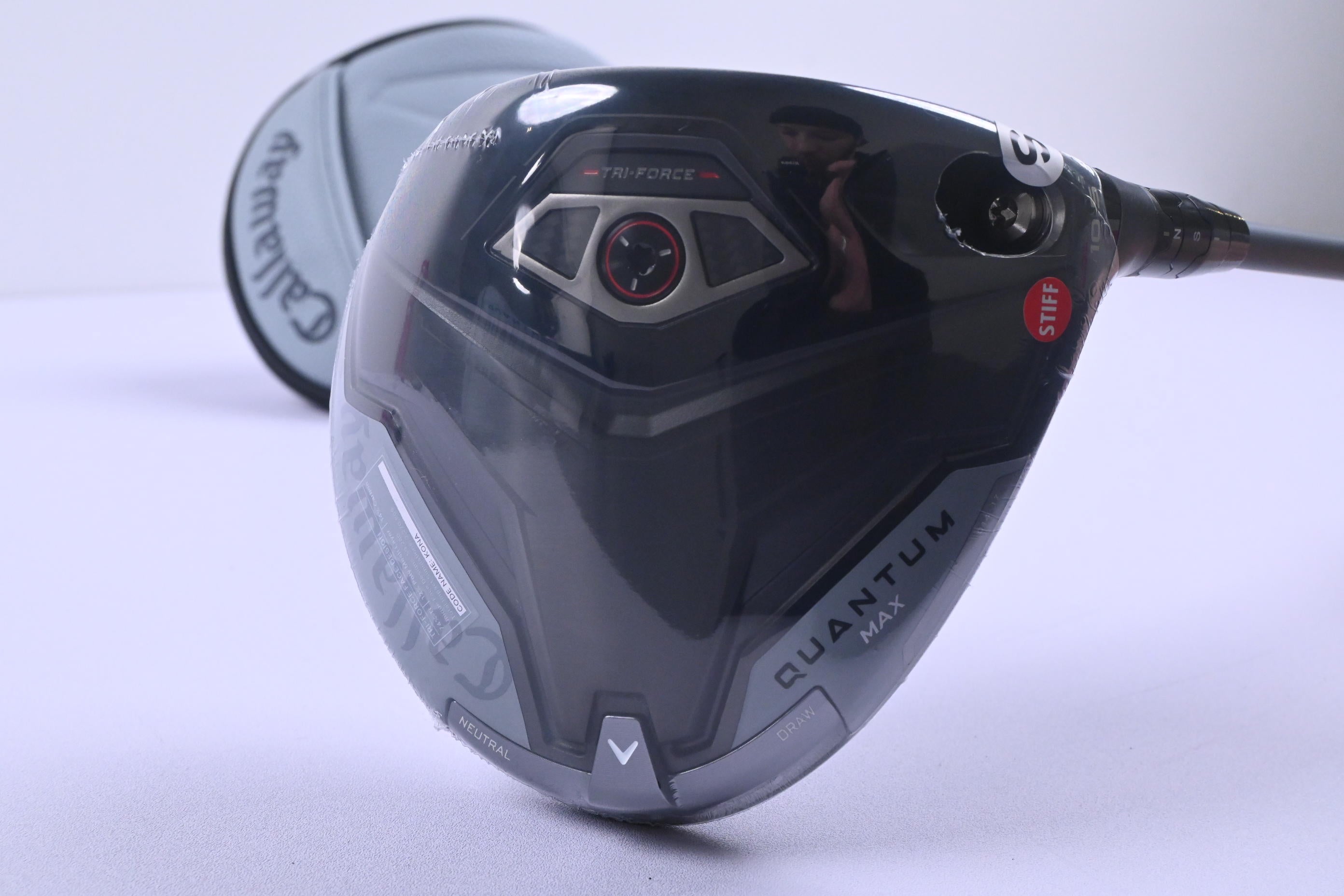 Callaway Quantum Max Driver / 10.5 Degree / Stiff Flex Denali Frost Silver 50
