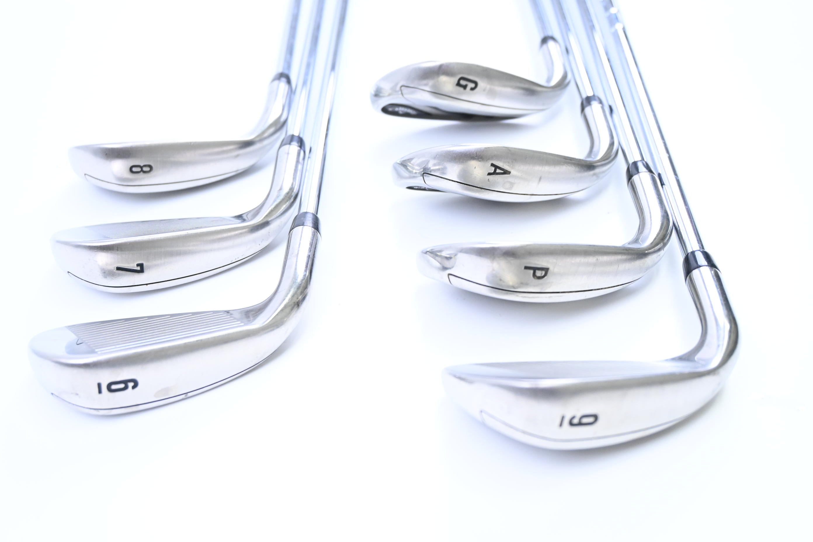 Callaway Mavrik Irons / 6-PW+GW+AW / Regular Flex Elevate 95 Shafts