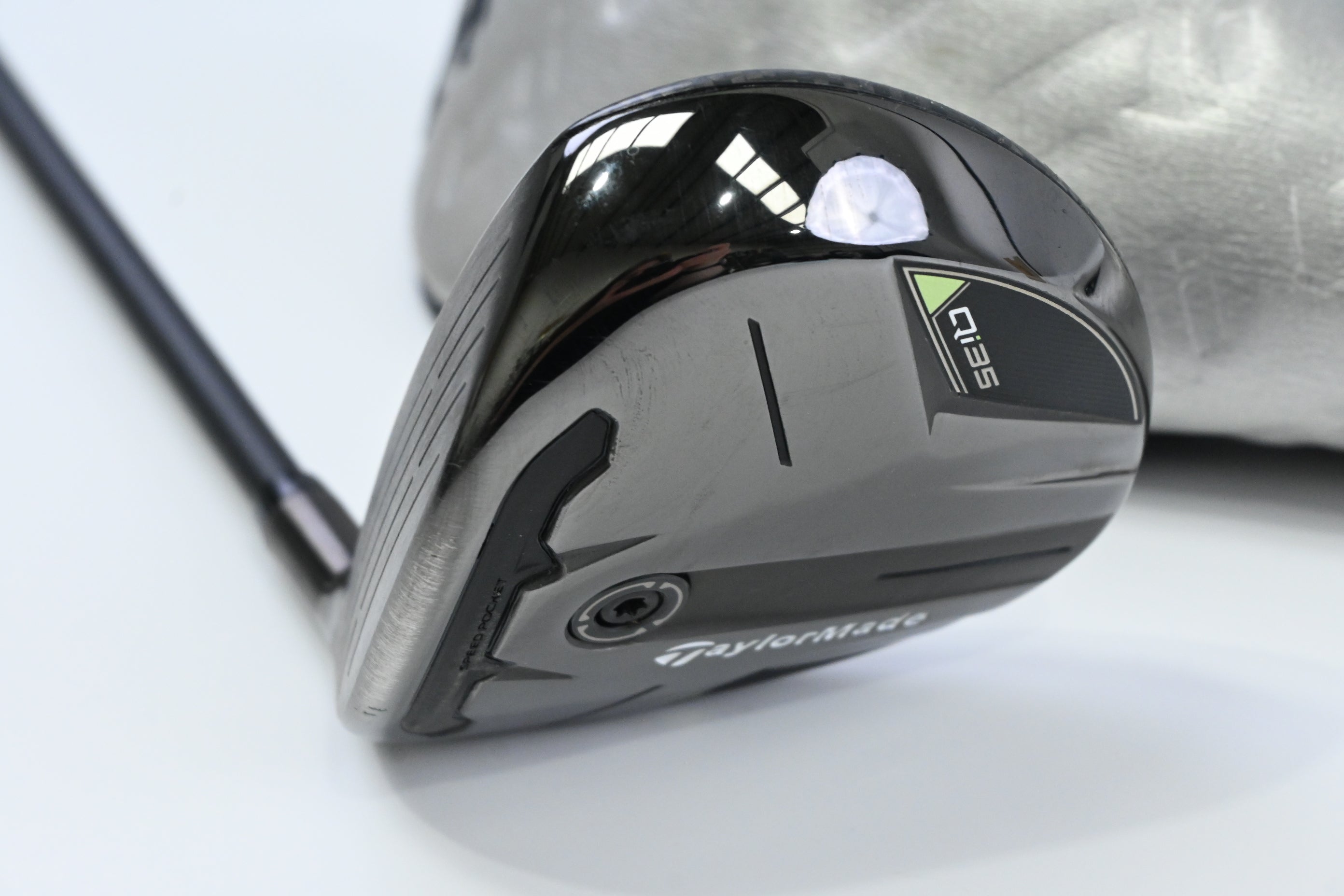Left Hand Taylormade Qi35 #7 Wood / 21 Degree / Stiff Flex Fujikura Ventus Blue