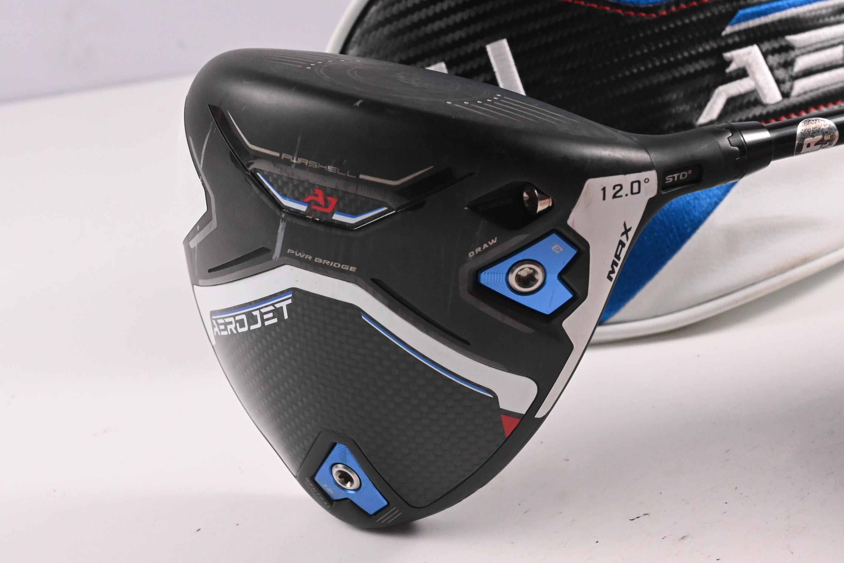 Cobra Aerojet Max Driver / 12 Degree / Regular Flex UST Mamiya Helium Black 5